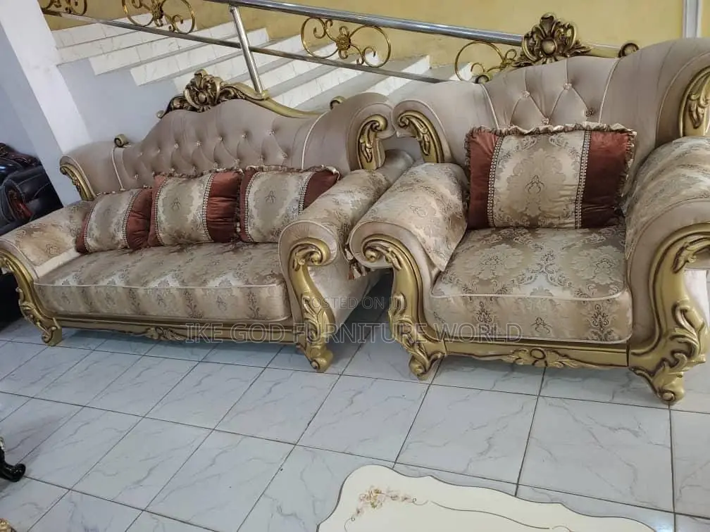 7seater Imported Turkish Royal Fabric Sofa Chair
