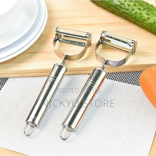 2-in-1 Stainless Steel Julienne Peeler Tool