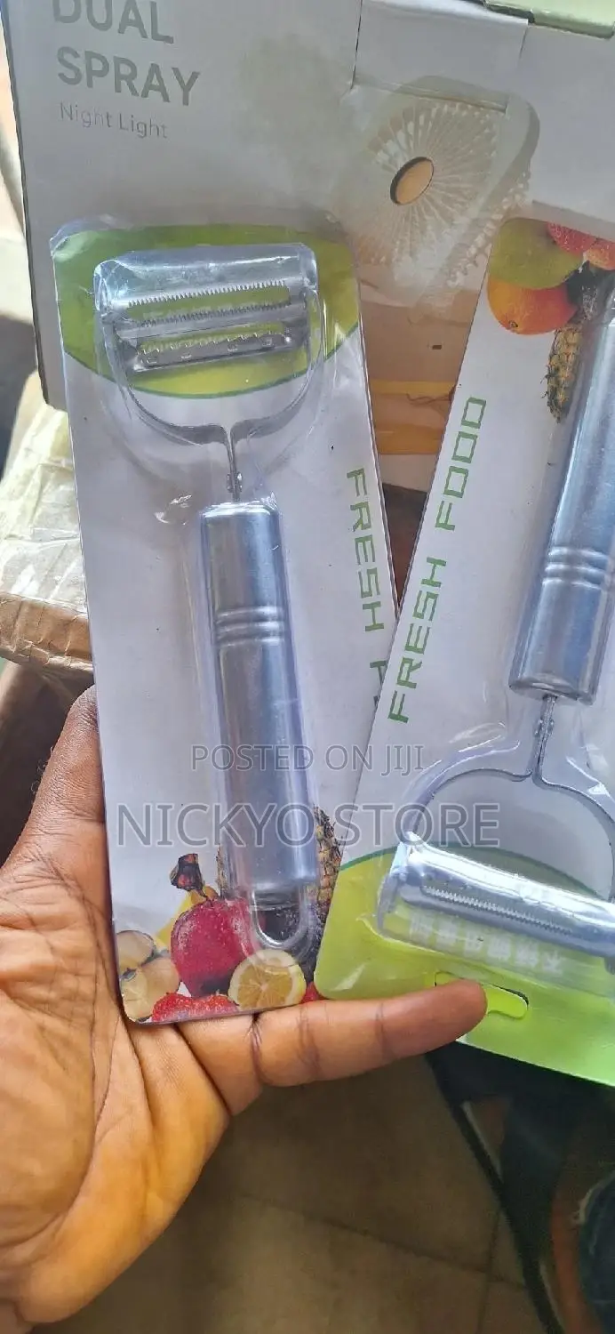 2-in-1 Stainless Steel Julienne Peeler Tool