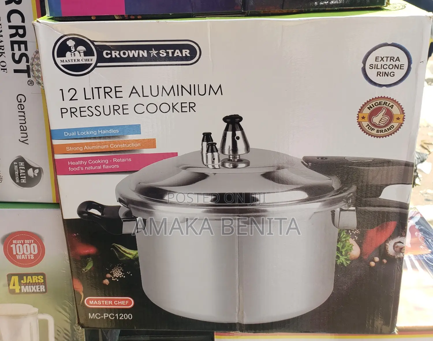 Crownstar Pressure Pot 12ltrs