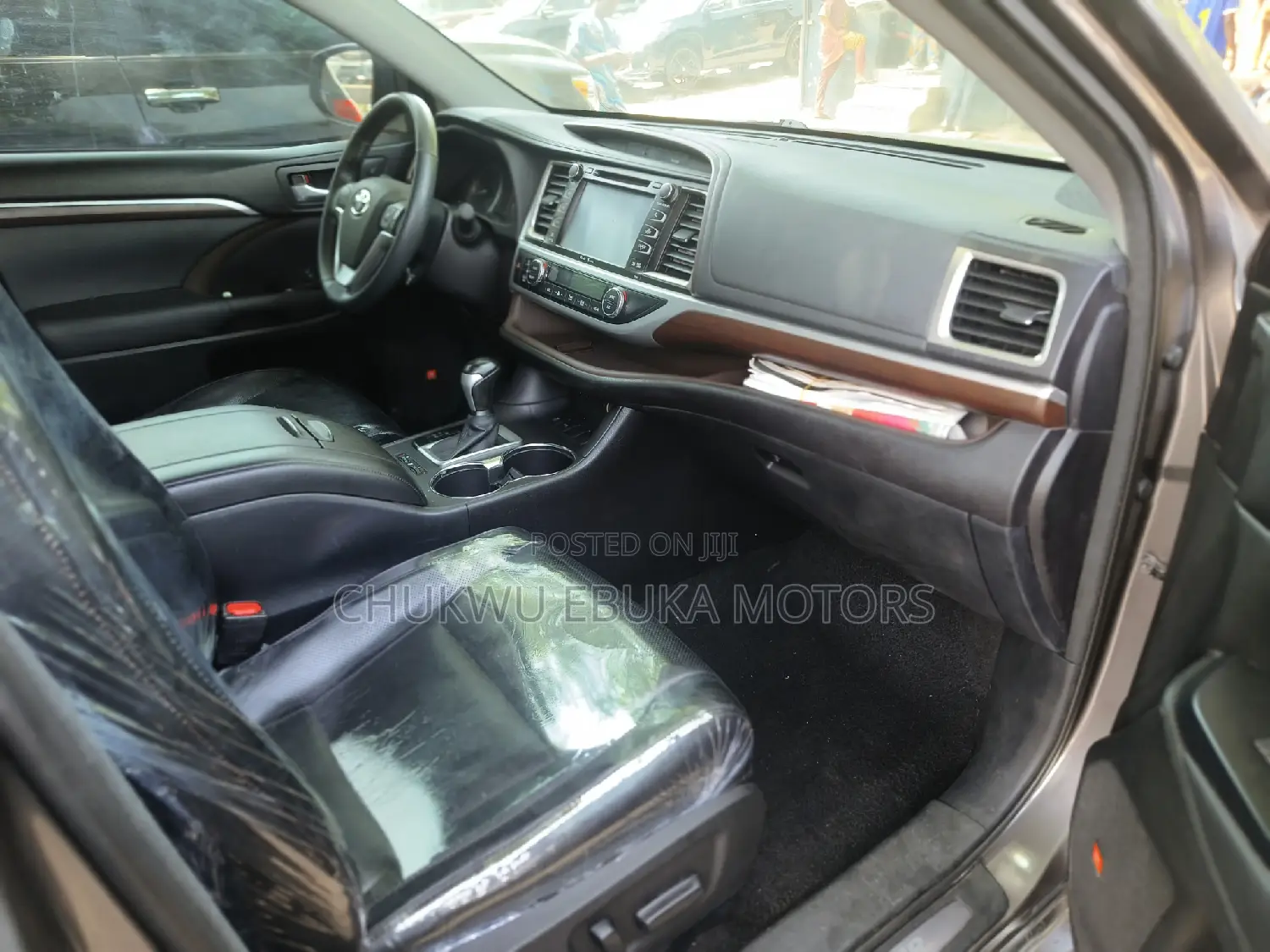 Toyota Highlander Limited 4x4 V6 (3.5L 6cyl 8A) 2017 Gray