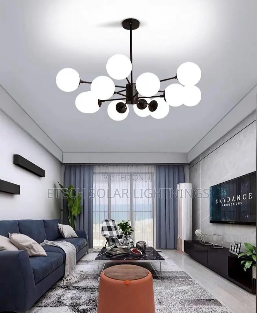 New Modern Living Room Bedroom Home Nordic Chandelier Light