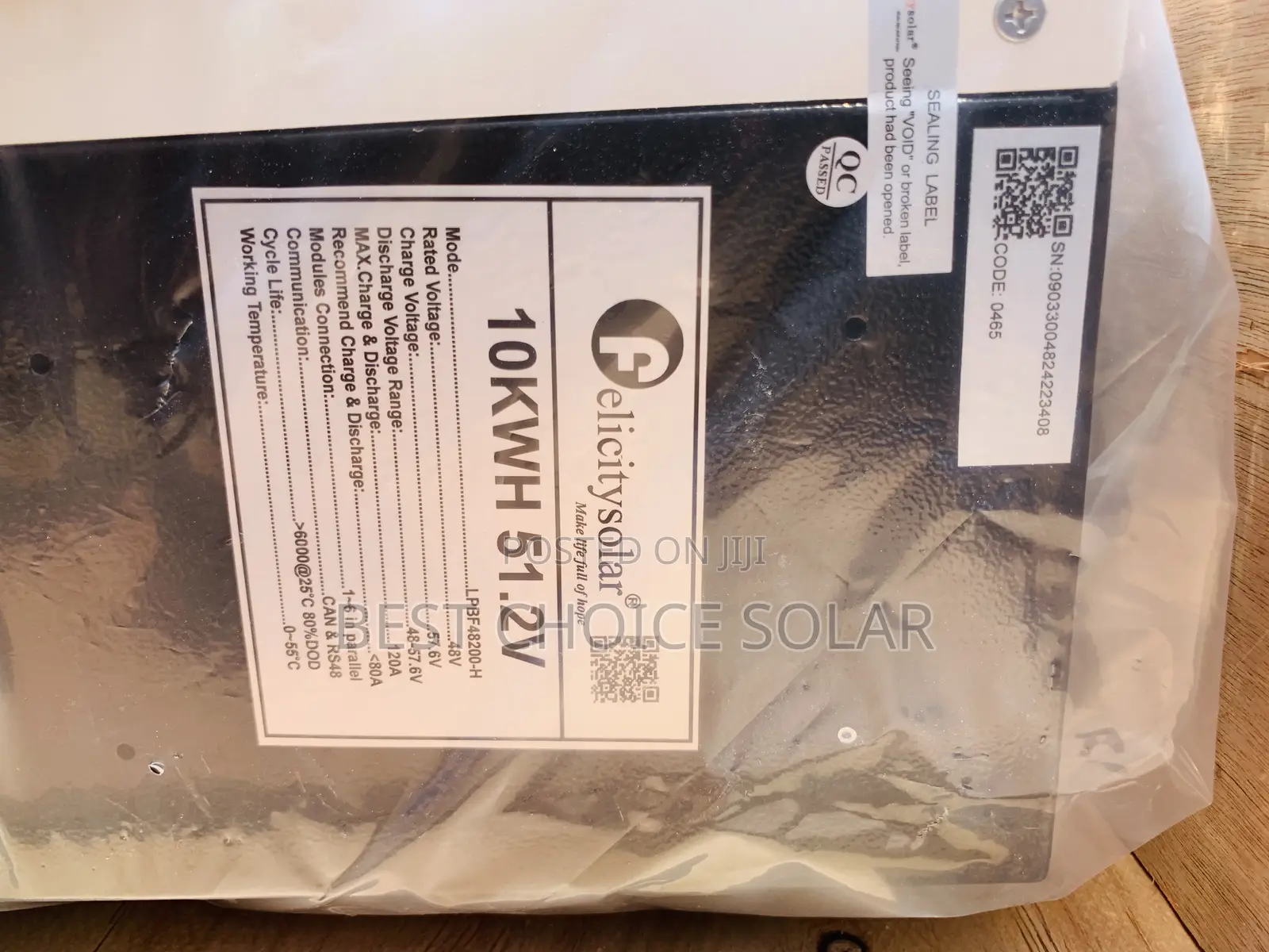 10kwh 51.2v Felicity Lithium Battery
