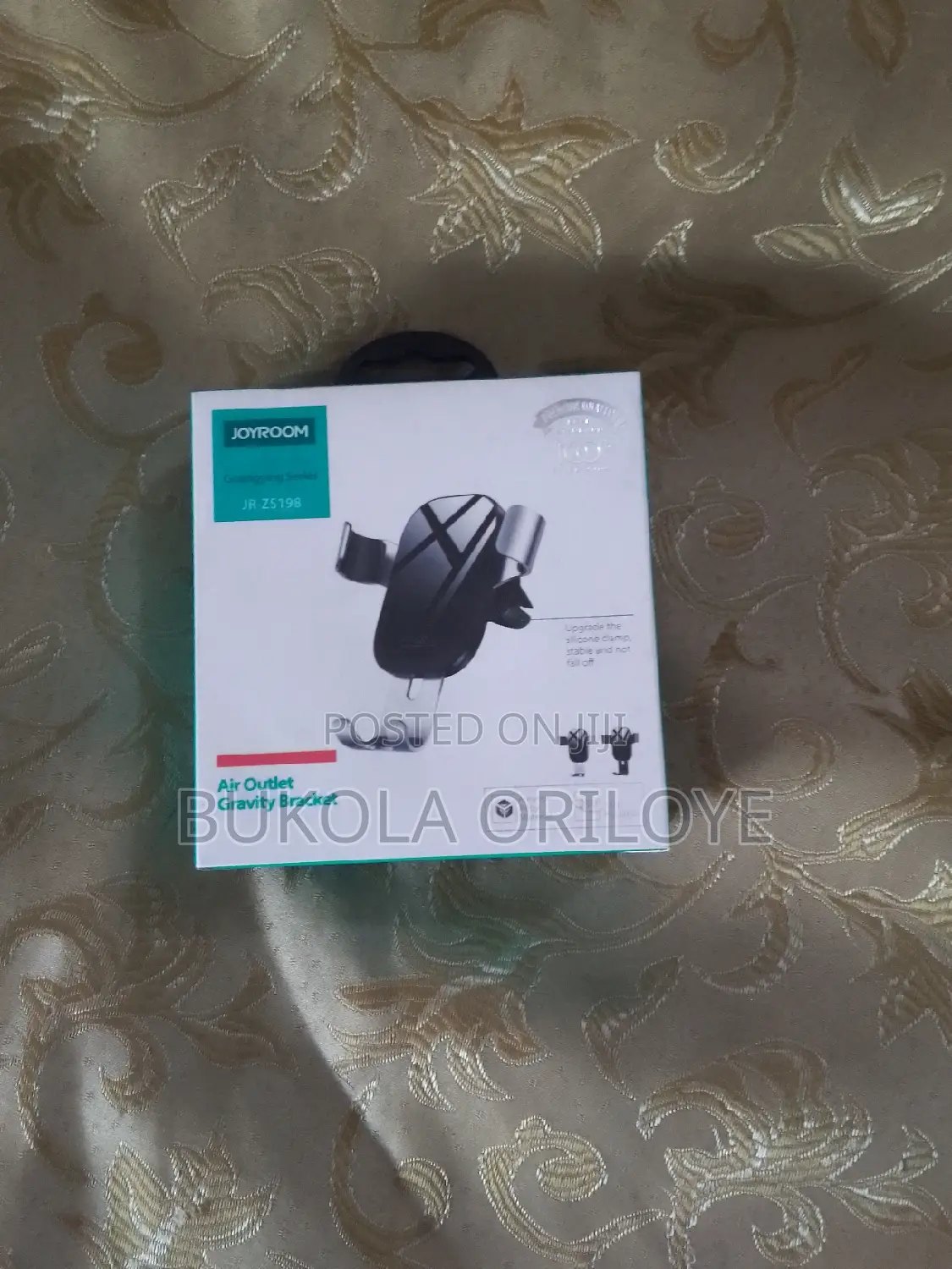 Car Phone Holder Air Outlet Gravity Bracket