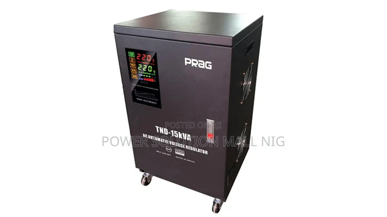15KVA Servo Voltage Stabilizer (130-260v)