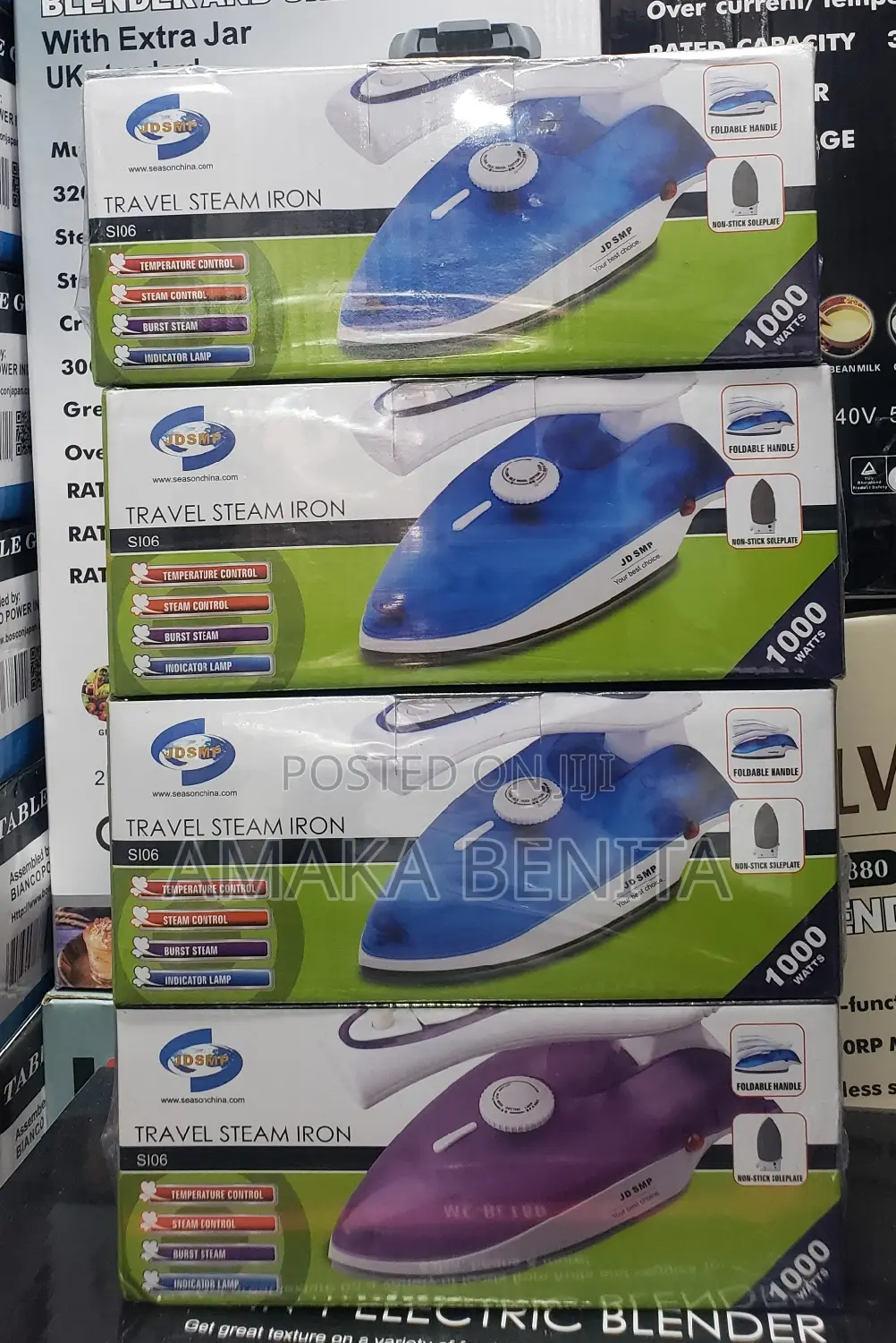 JDS MP Traveling Steam Iron