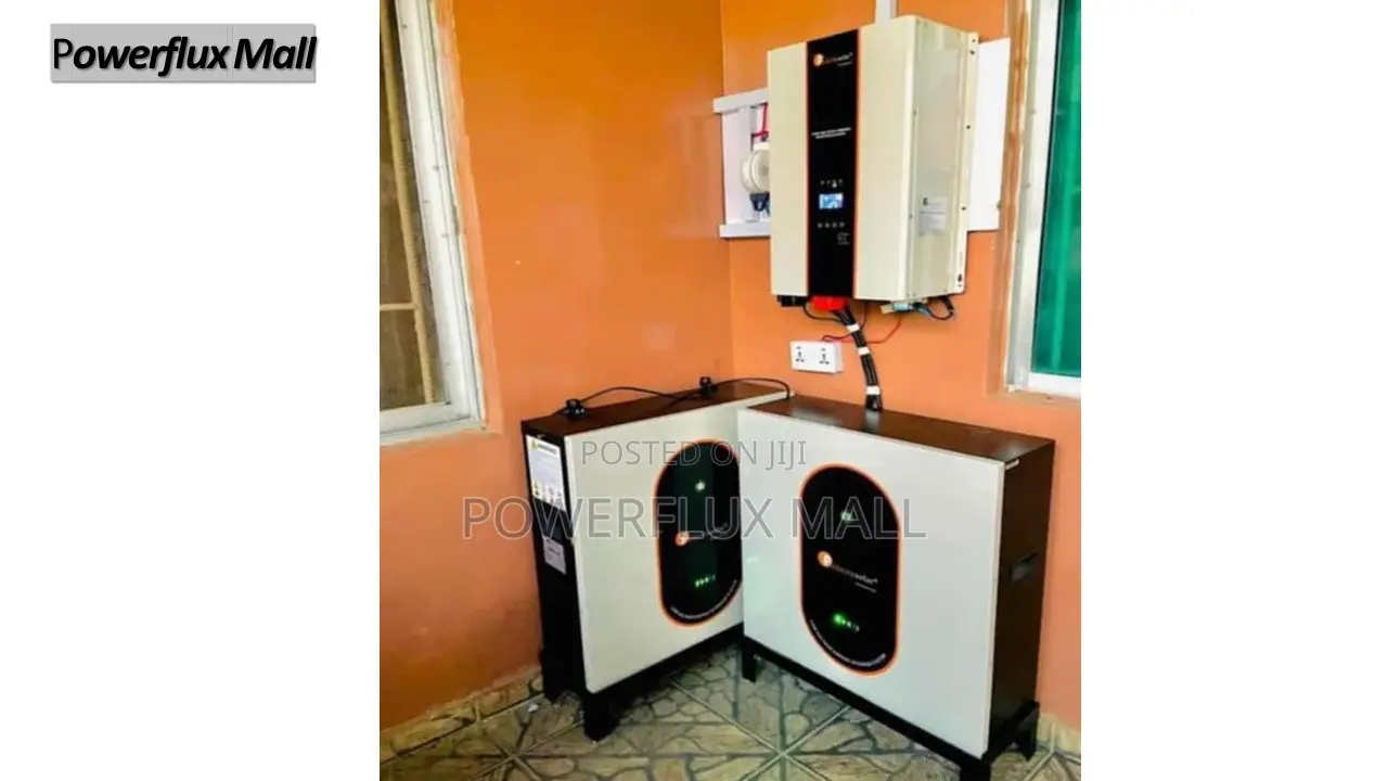 Parralled 20kwh Battery With 10kva Inverter and Panels