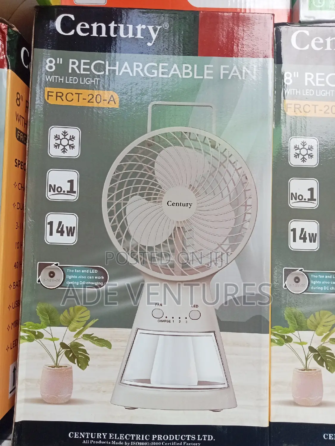Rechargeable Fan