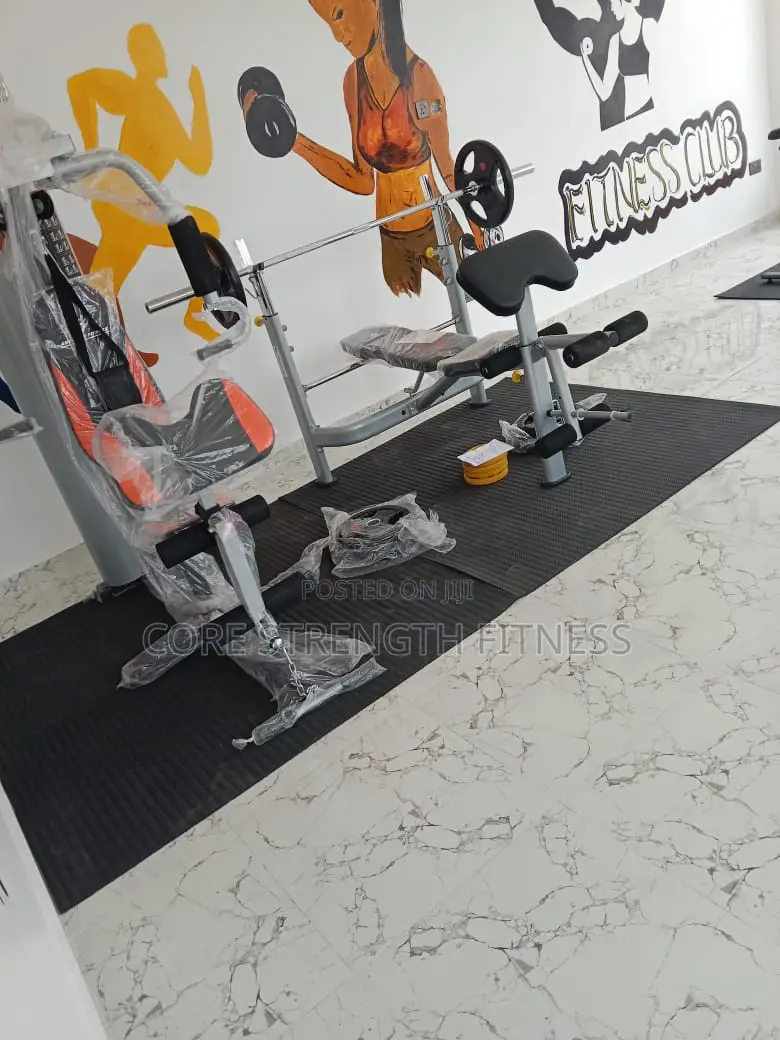 Gym Rubber Floor Coverings and Gym Equipment Protection Mats