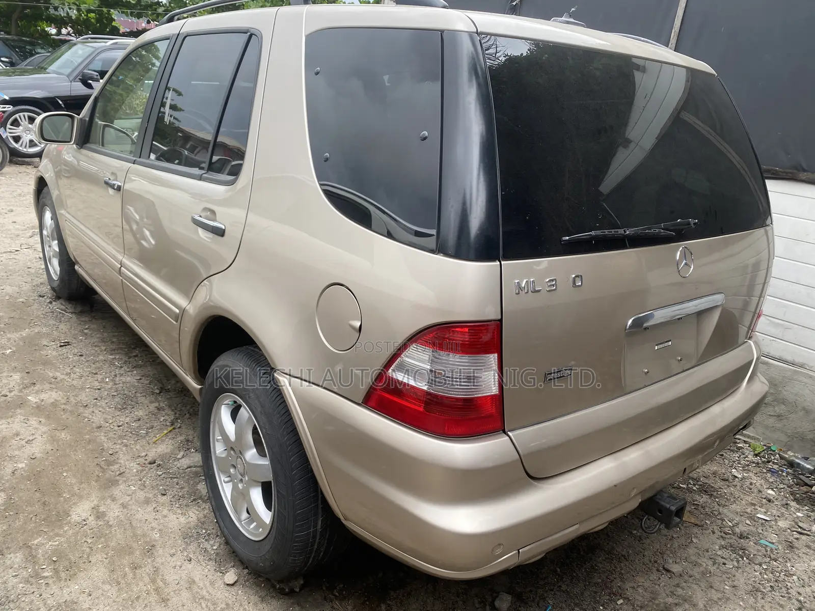 Mercedes-Benz M Class ML 350 2003 Gold