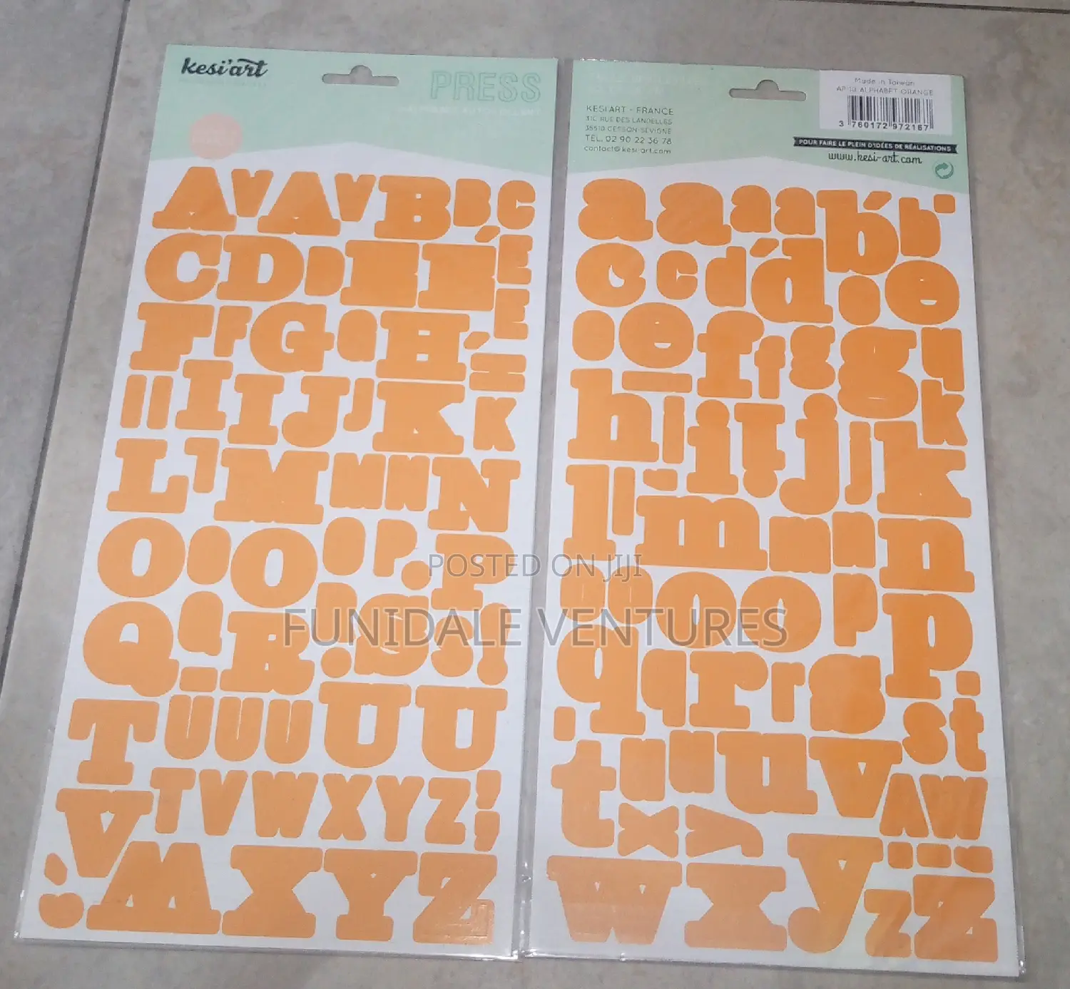 Uppercase And Lower Case Alphabet Stickers