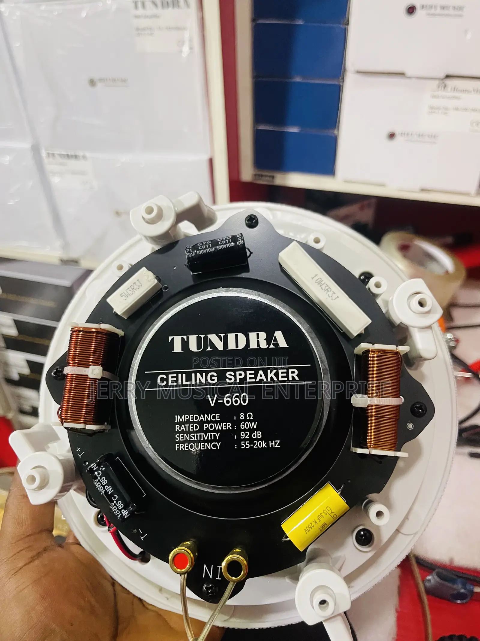 Tundra 60watts Frameless Ceiling Speakers