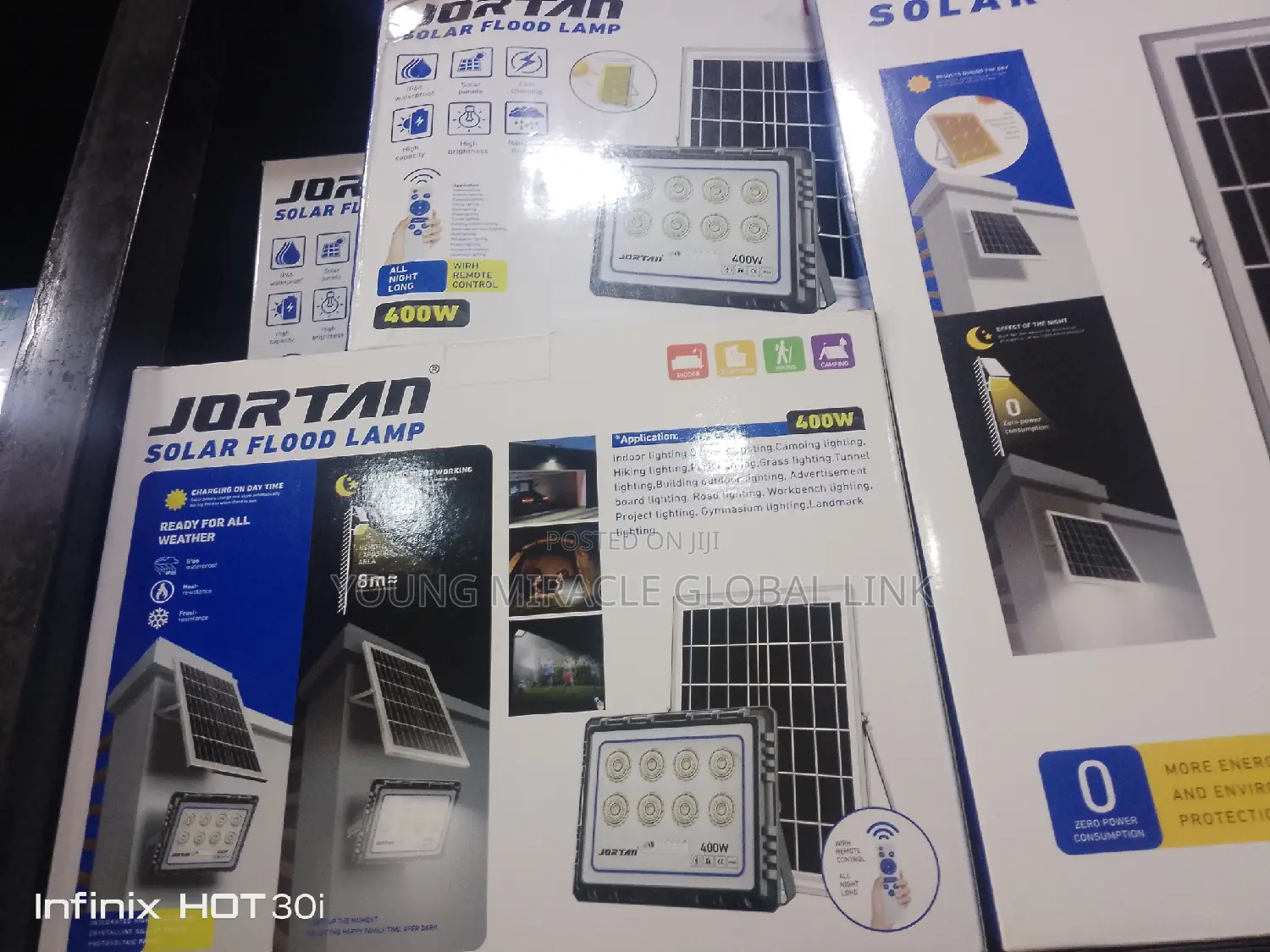 400w Solar Flood Lamp Light