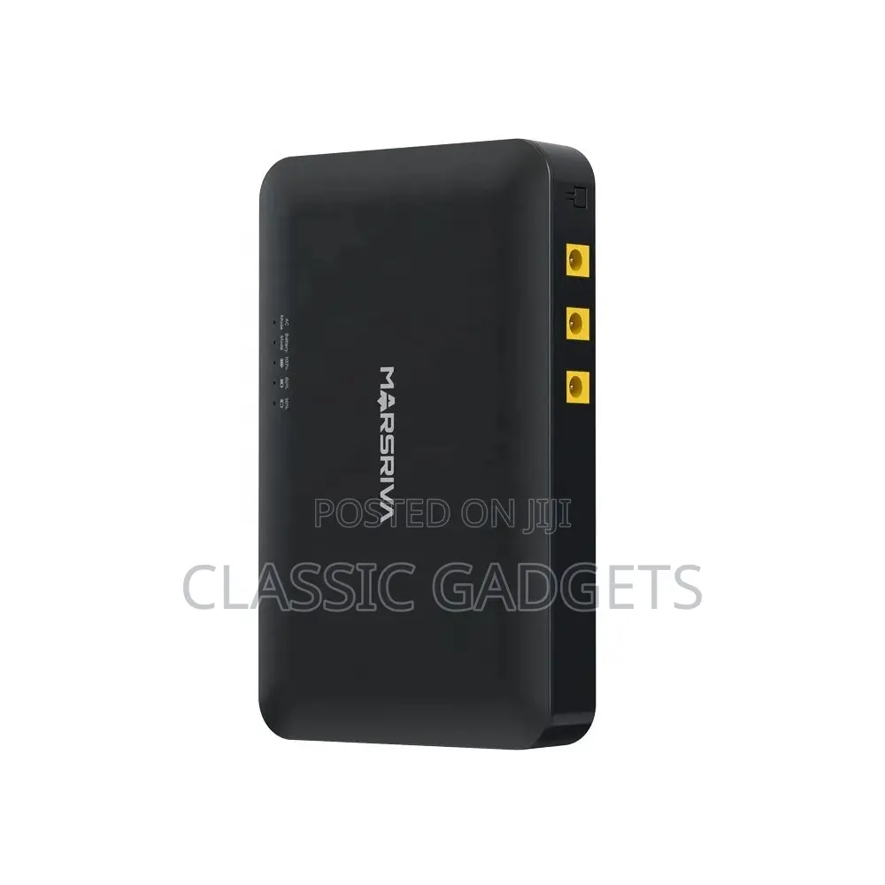 MARSRIVA Mini Ups Dc 12V 16000mah 30W for Router Modem CCTV