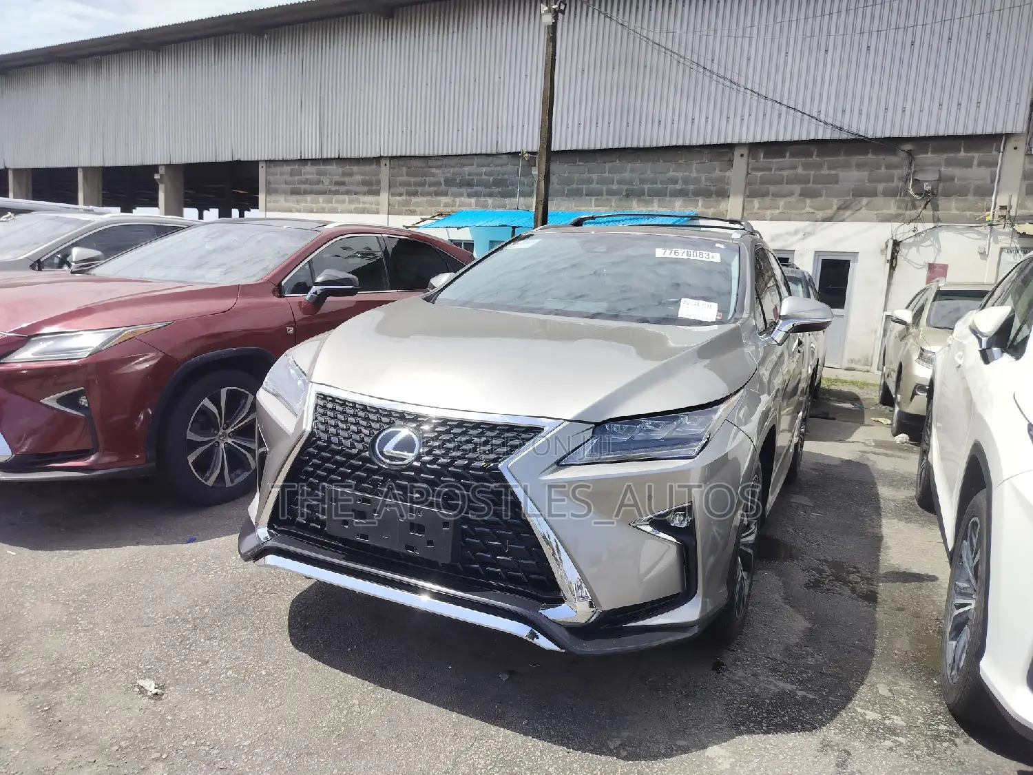 Lexus RX 350 AWD 2017 Gold