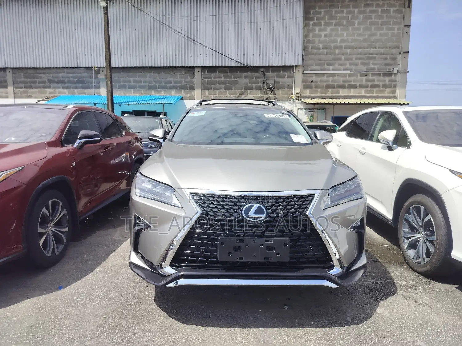 Lexus RX 350 AWD 2017 Gold