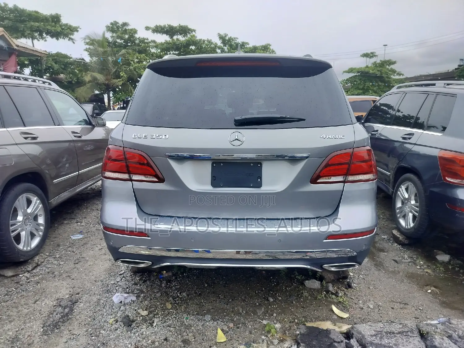 Mercedes-Benz GLE-Class GLE 350d 4MATIC 2017 Gray