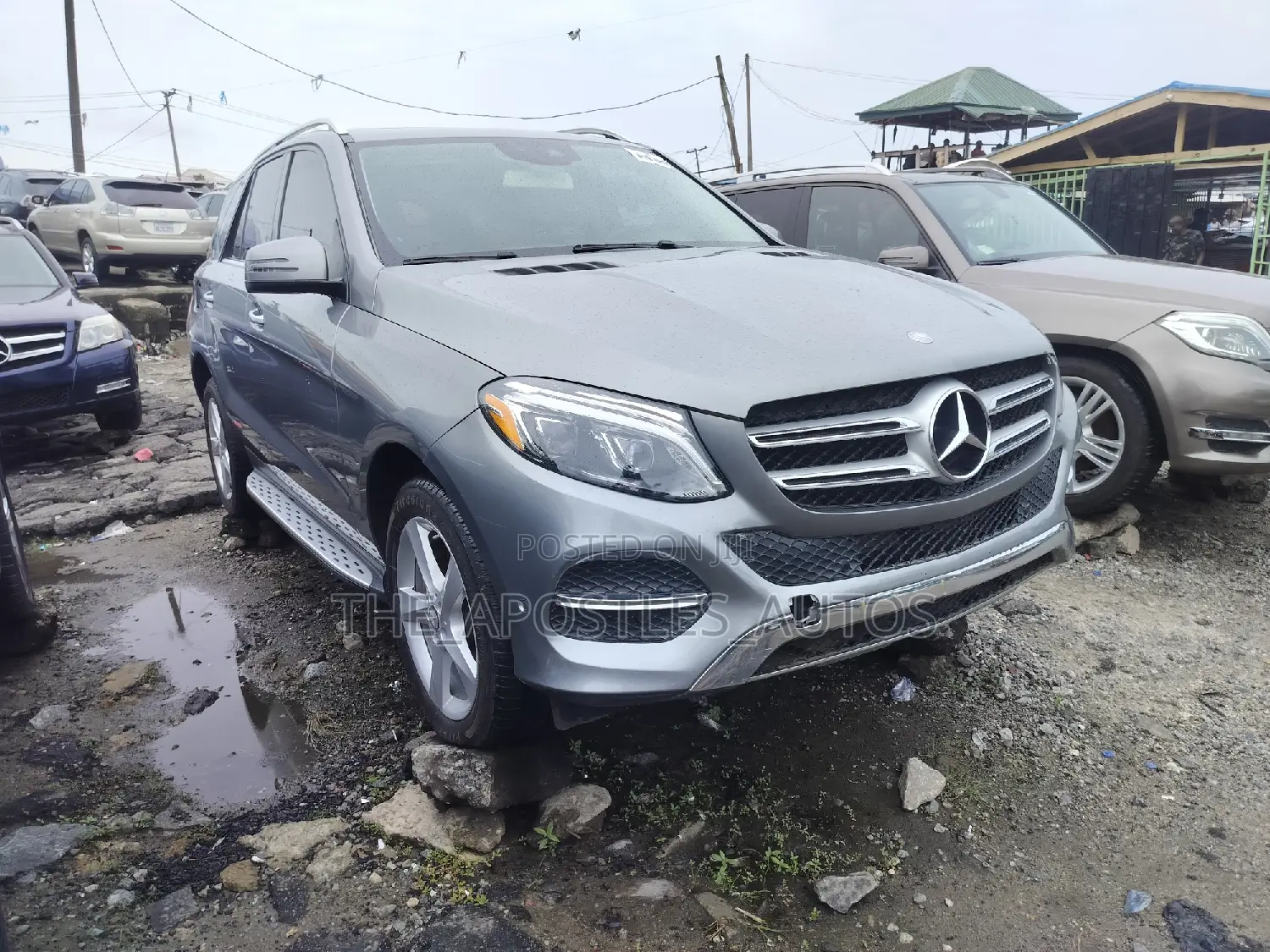 Mercedes-Benz GLE-Class GLE 350d 4MATIC 2017 Gray