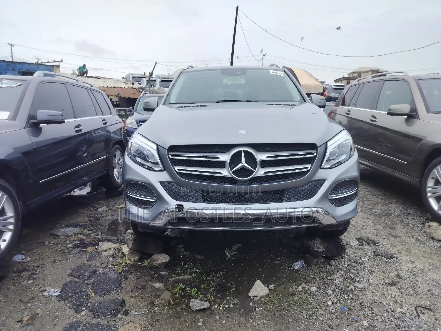 Mercedes-Benz GLE-Class GLE 350d 4MATIC 2017 Gray