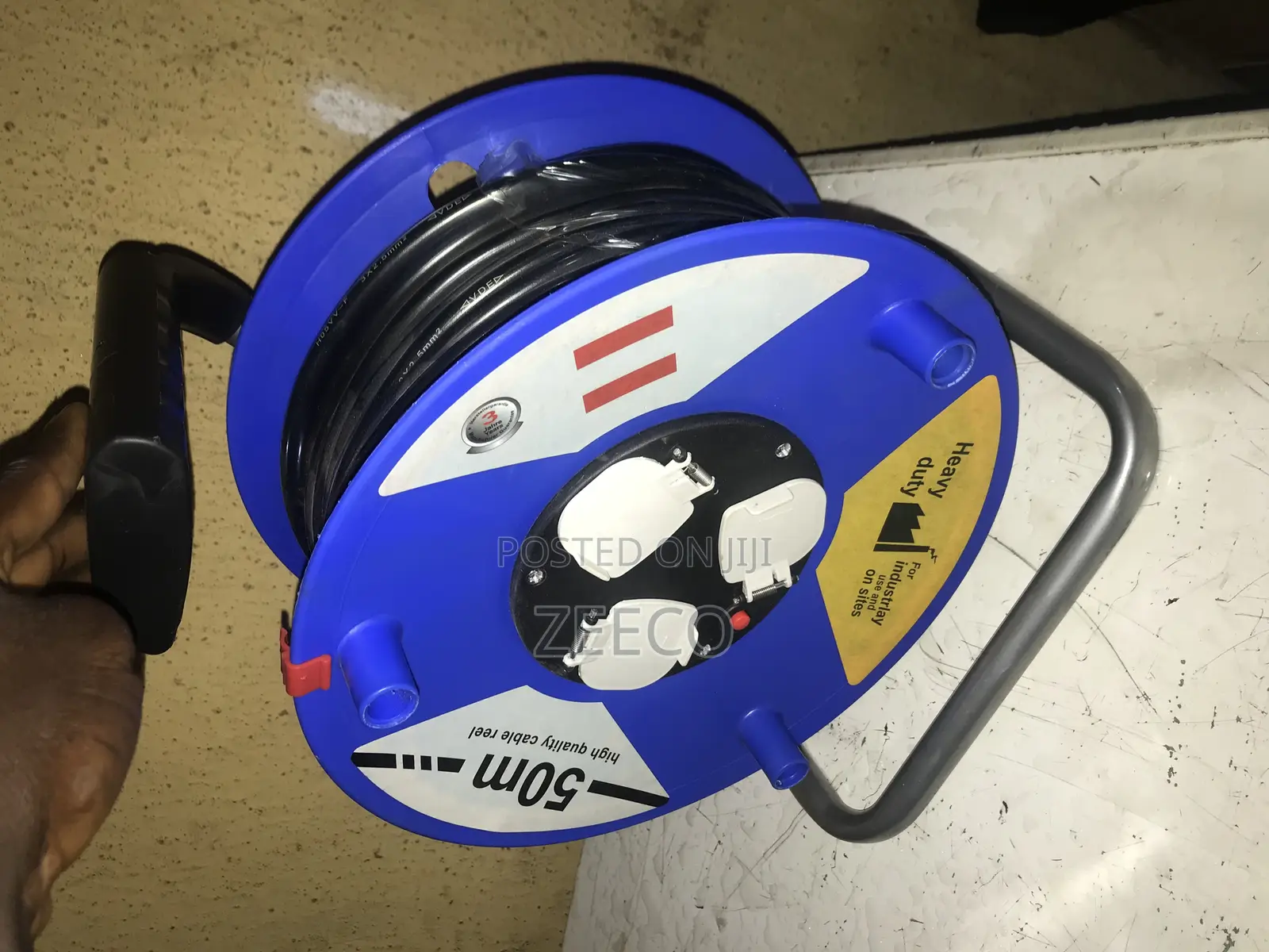 Heavy Duty 2.5 by 50metre Extension Cable