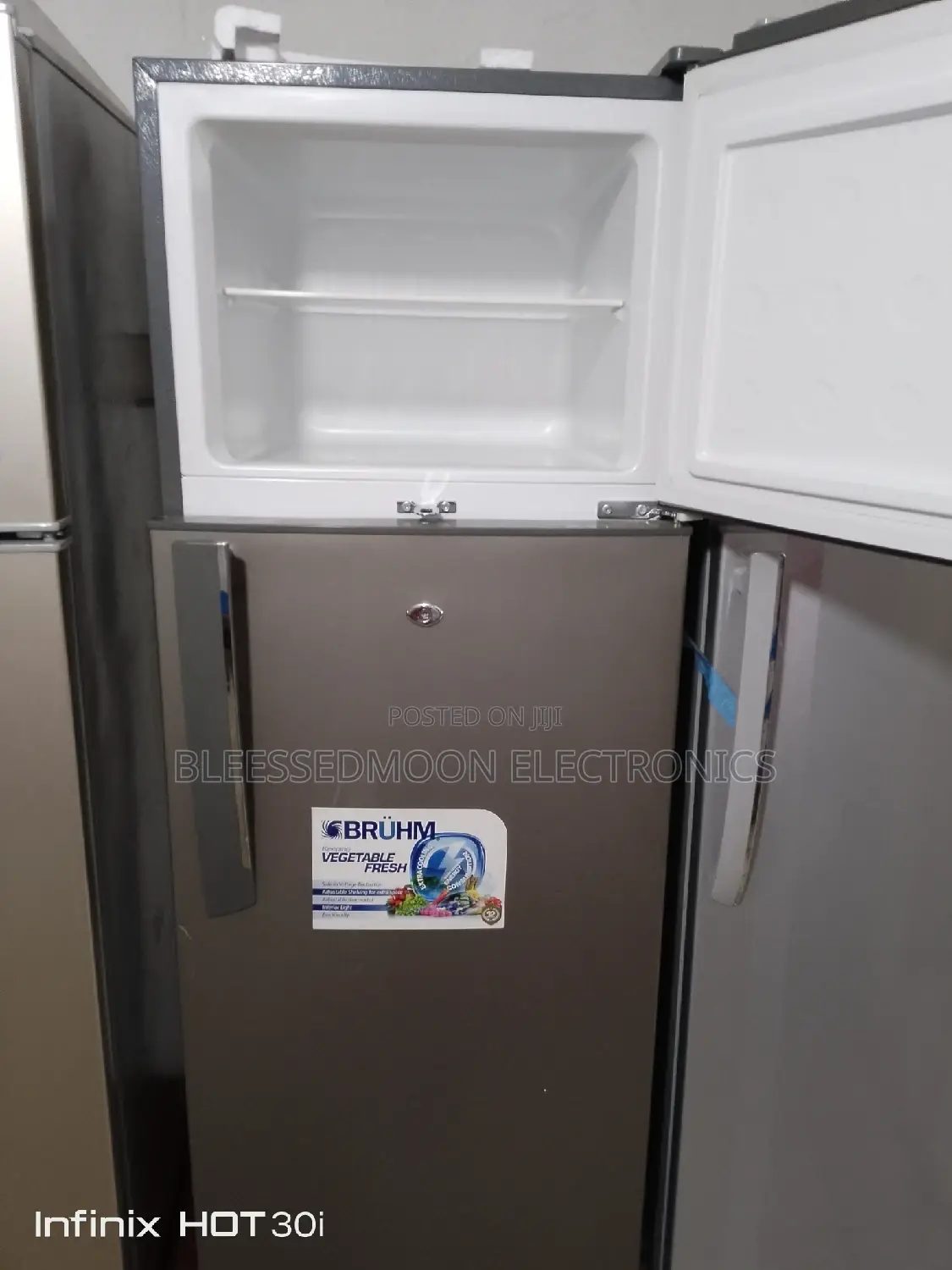 Bruhm Italian Low Voltage Standing Fridge Cooper Condenser