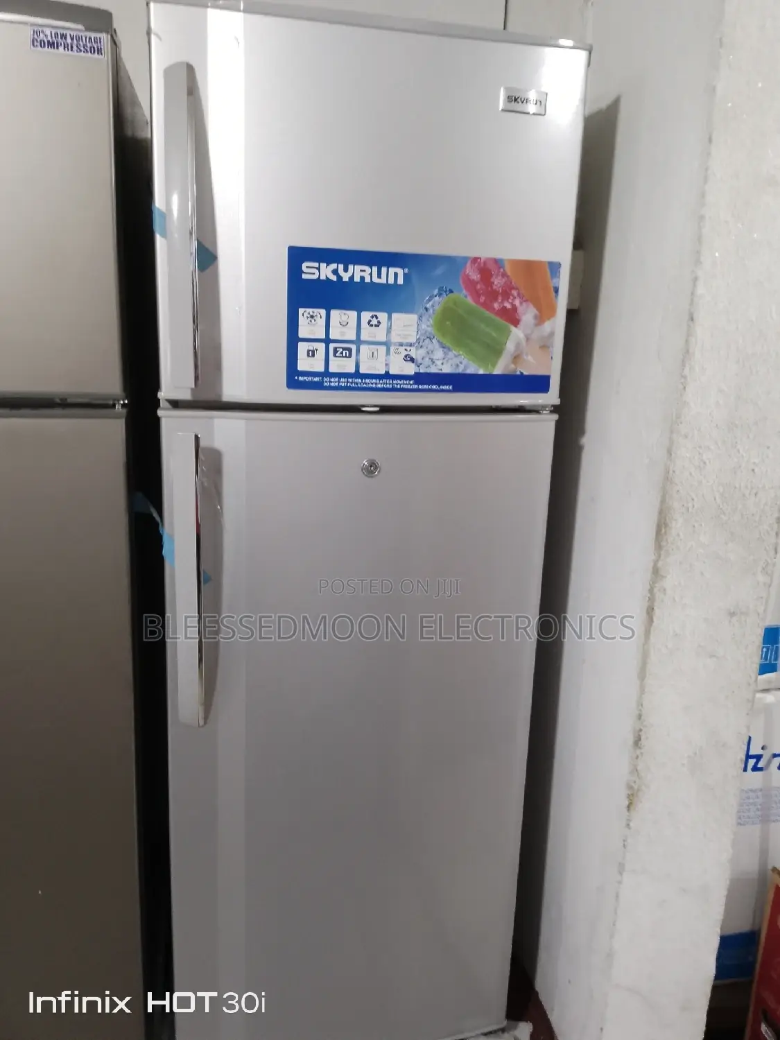 Skyrun Low Voltage Standing Fridge Fashion Series 2024 Model