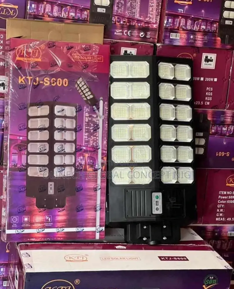 Now on Sale 24 Light Mode of KTJ Solar Street Light