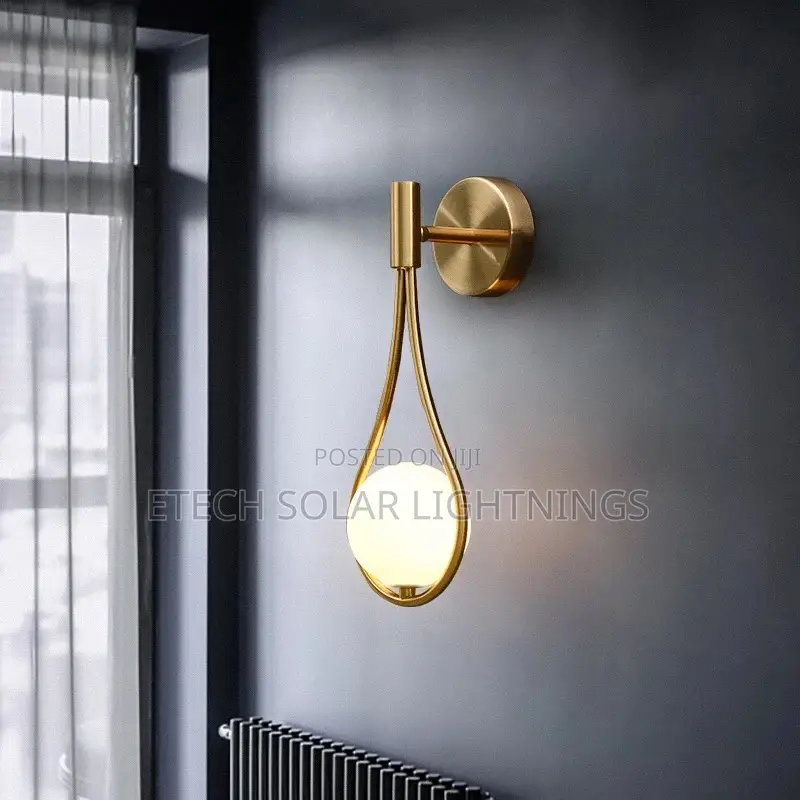 Modern Glass Ball Wall Bedroom Living Room Indoors Light