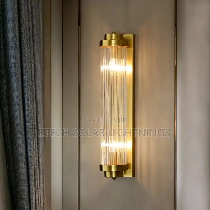 Crystal Wall Lamps For Living Room Bedroom Hotel Decor Lamp