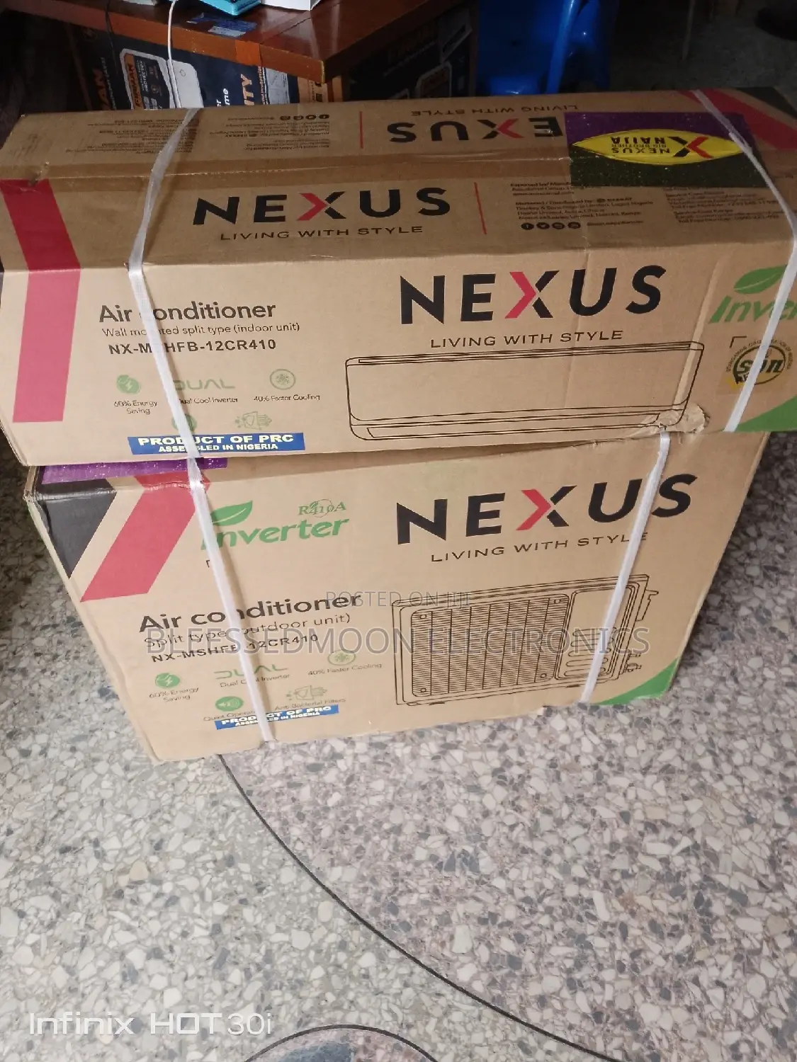 Nexus Inverter Air Conditioner 1hp/ 1.5hp 3 Years Warranty