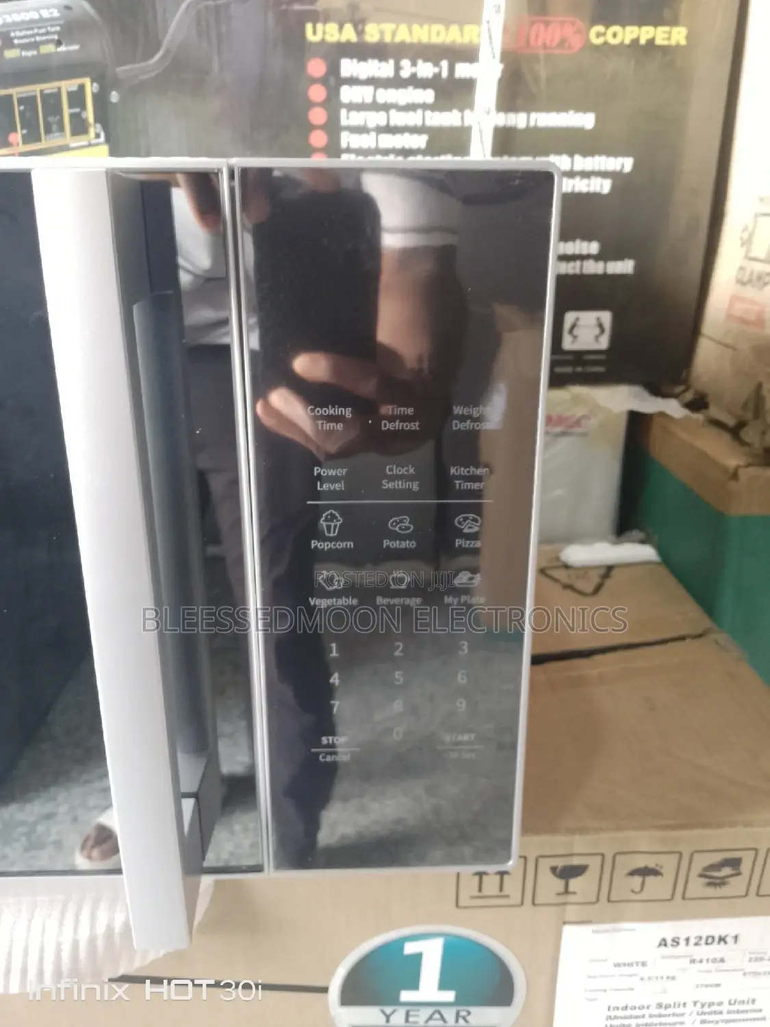 Hisense Microwave Oven 20liters Digital Operating System