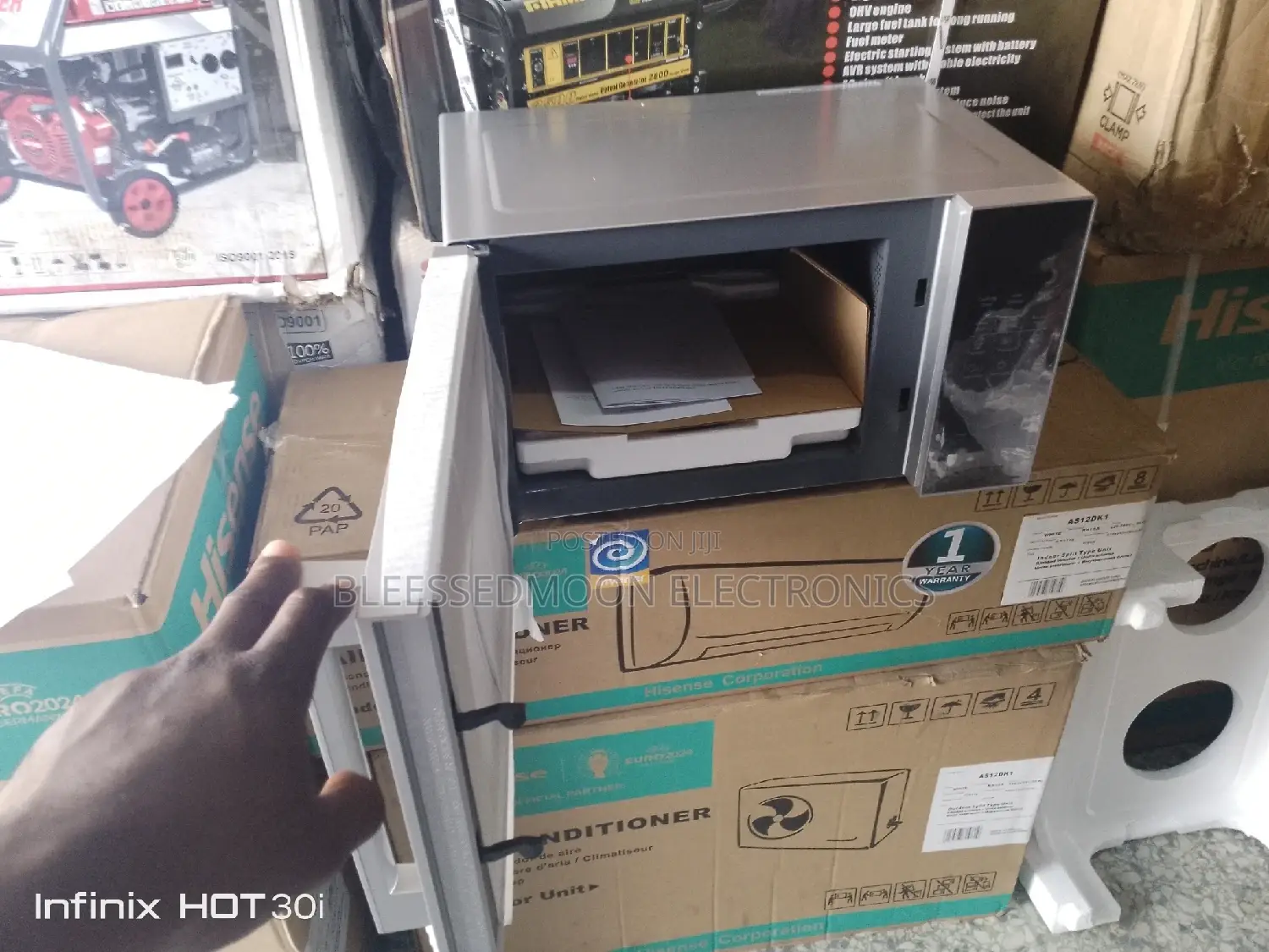 Hisense Microwave Oven 20liters Digital Operating System