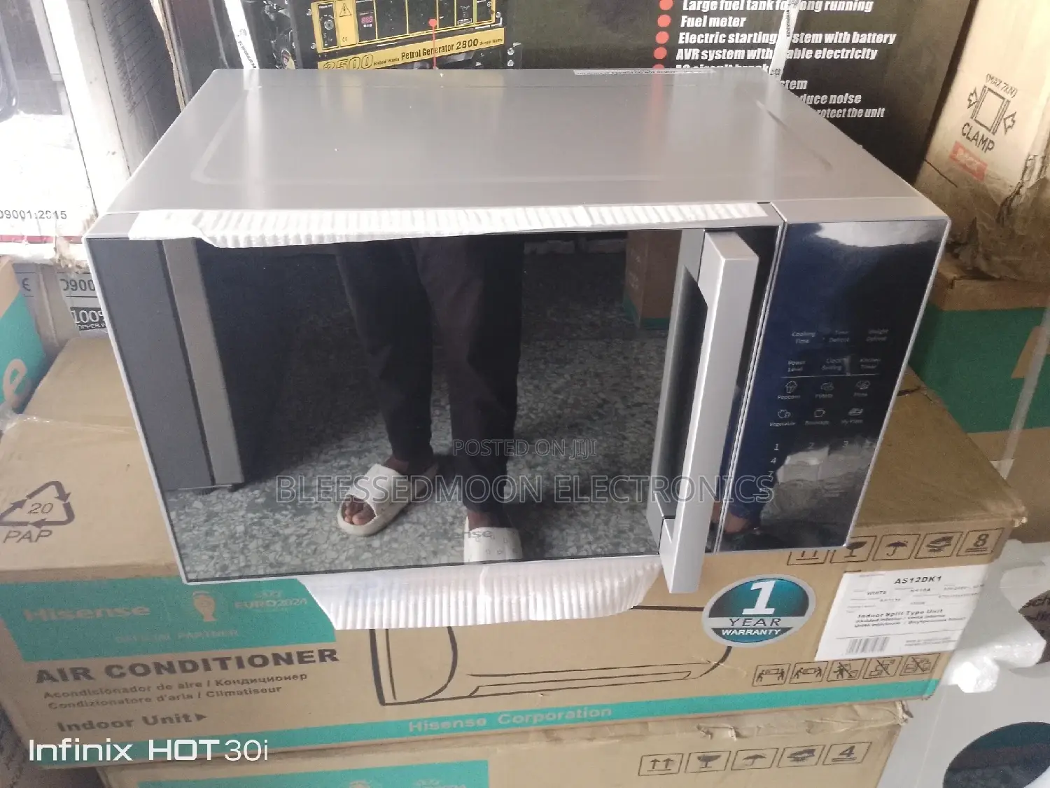 Hisense Microwave Oven 20liters Digital Operating System