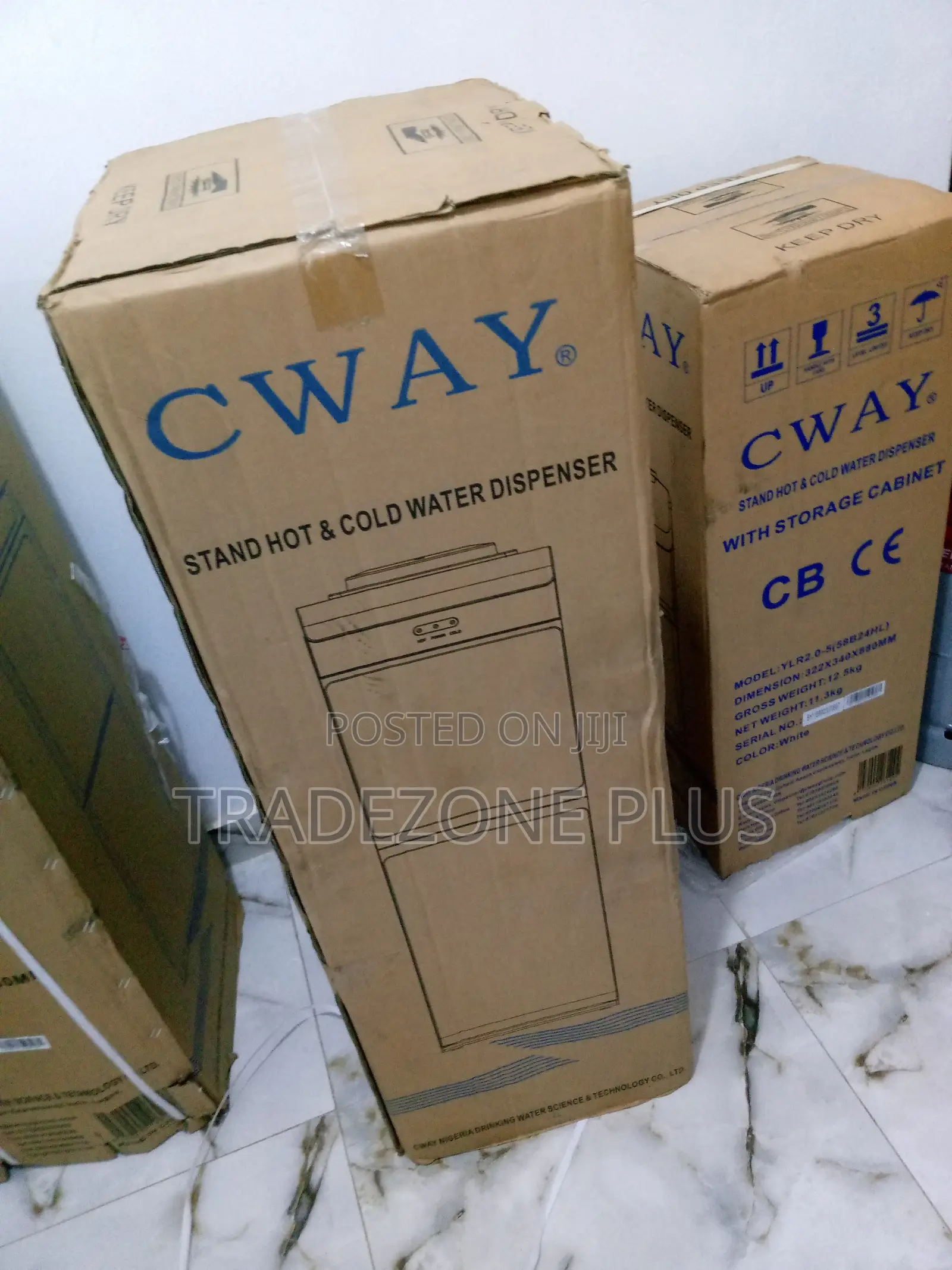 Cway Water Dispenser and Fridge