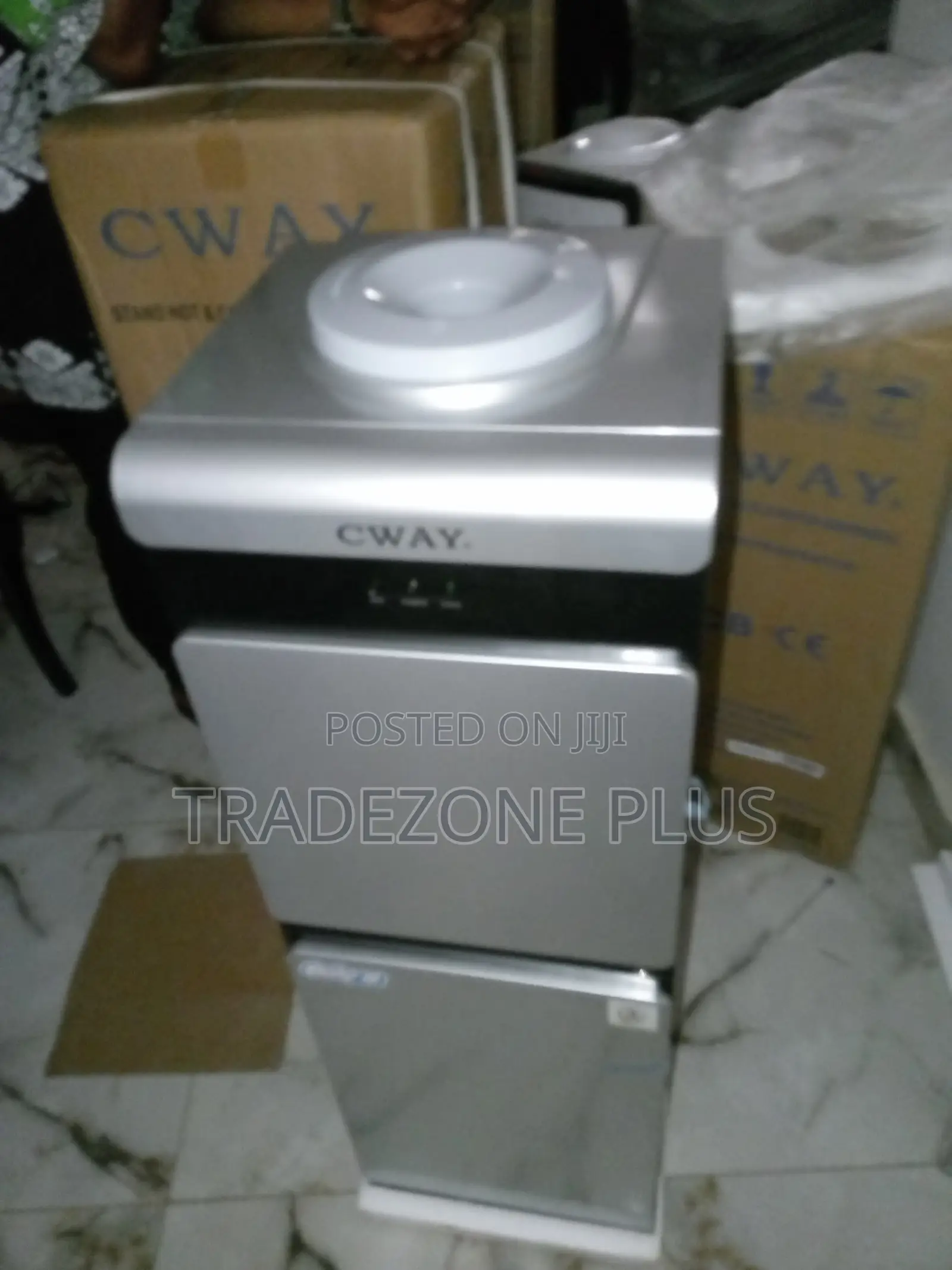 Classic Cway Water Dispenser Double Door With Fridge