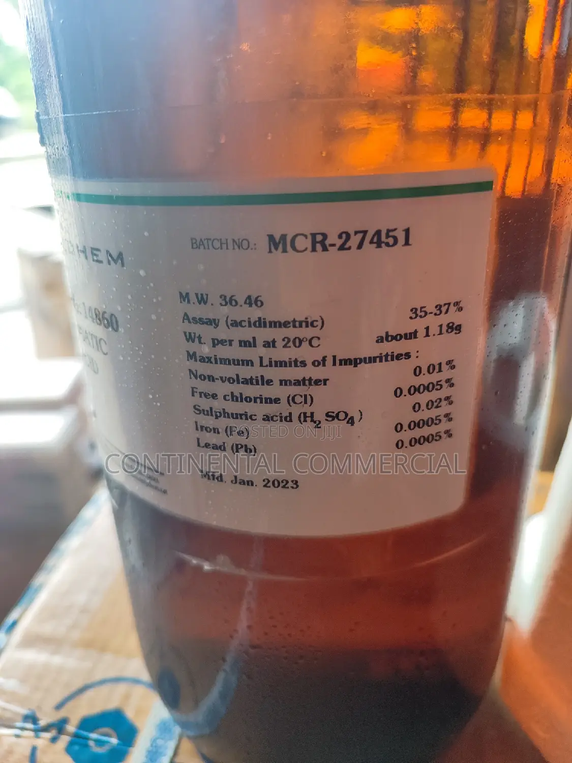 Muriatic Acid