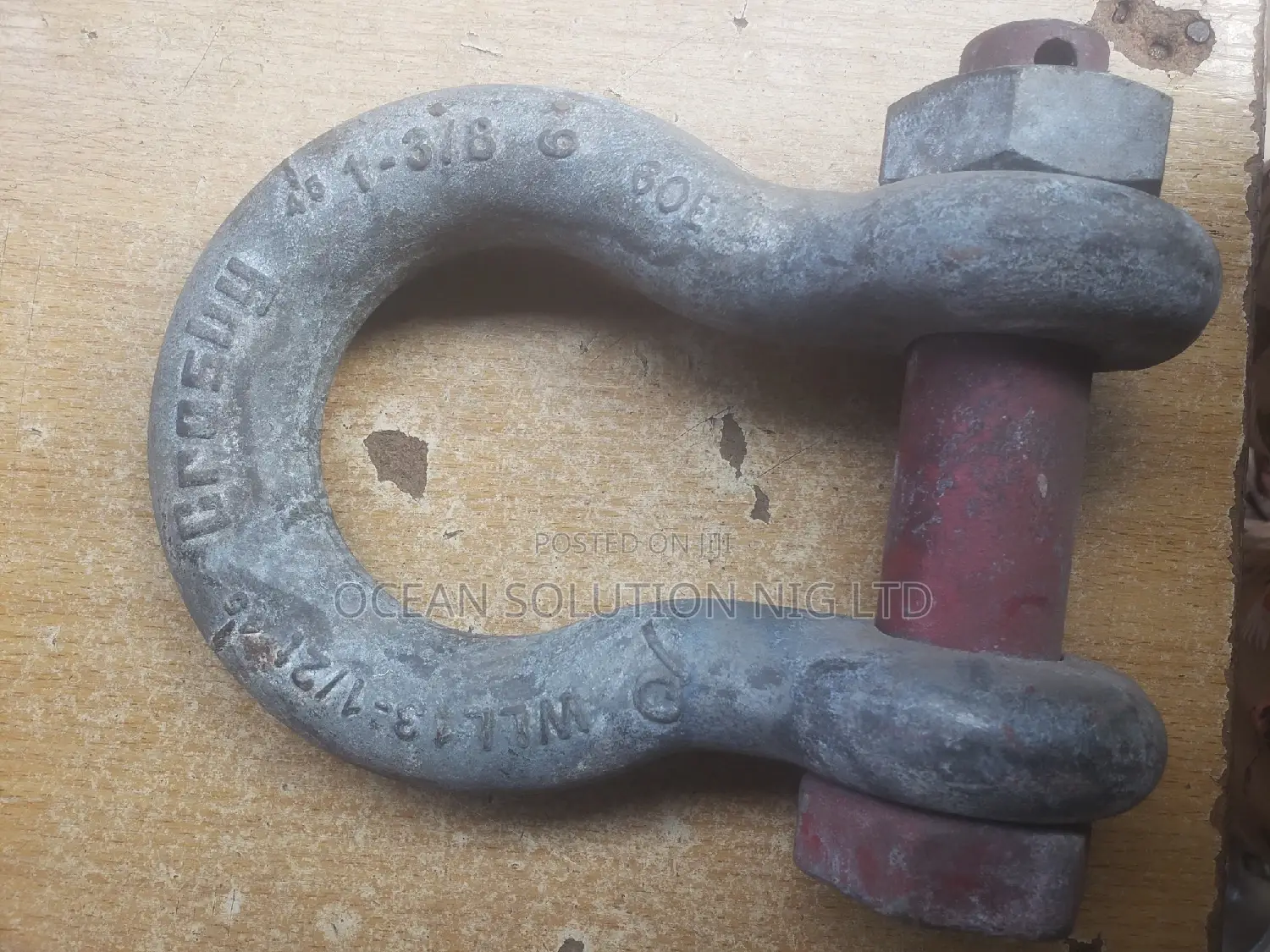 35ton Shackle Mild Steel Original