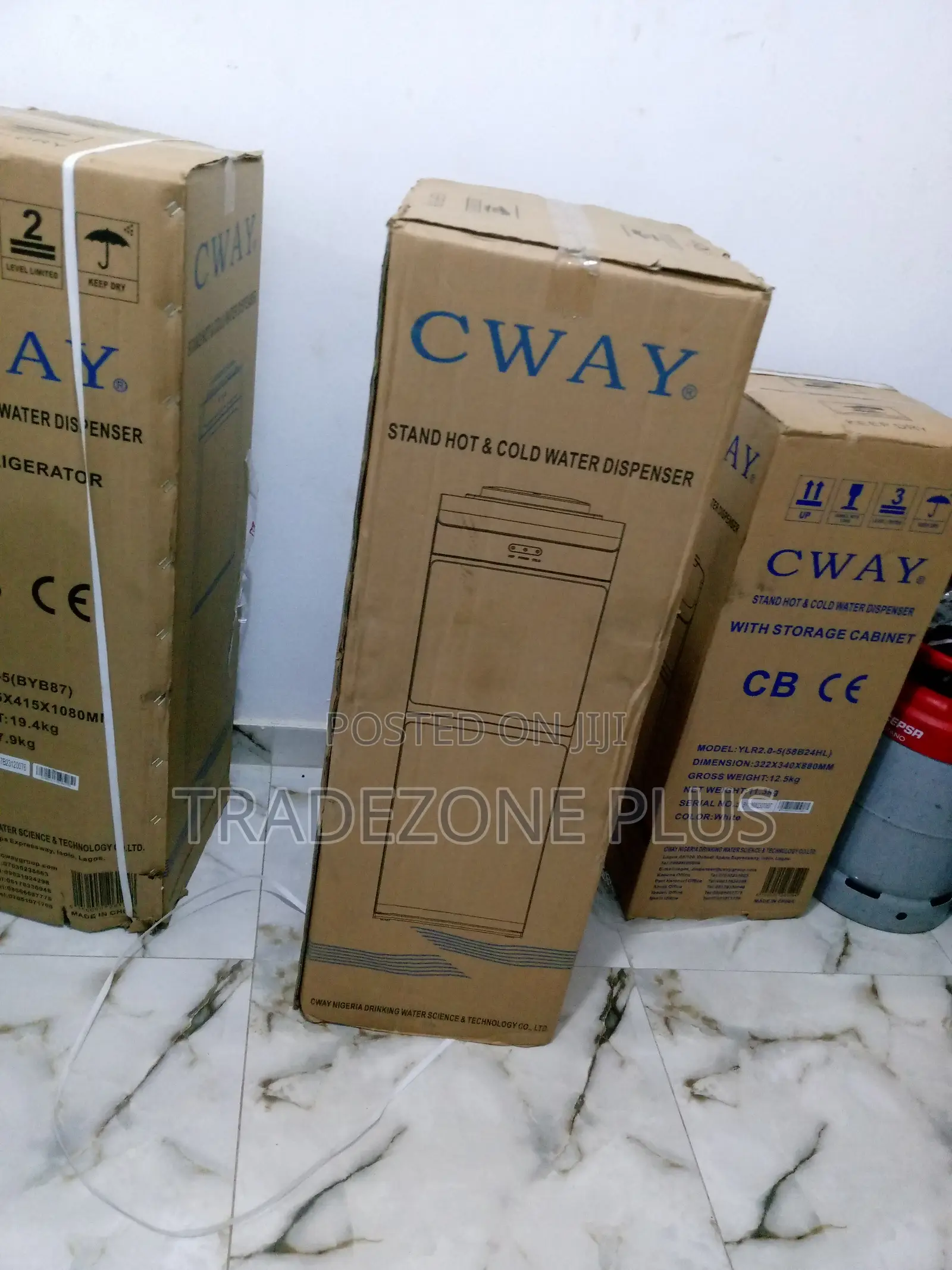Quality Cway Double Door Dispenser and Fridge