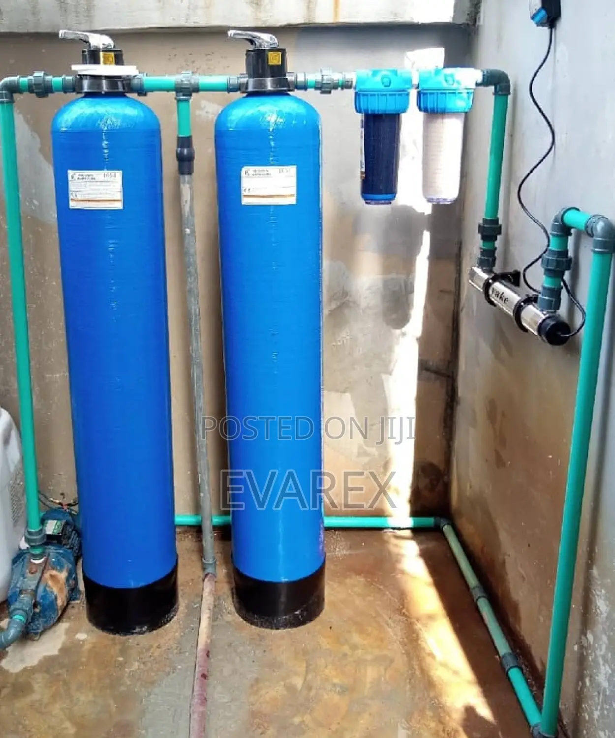 Fibreglass Water Treatment Filter Tank