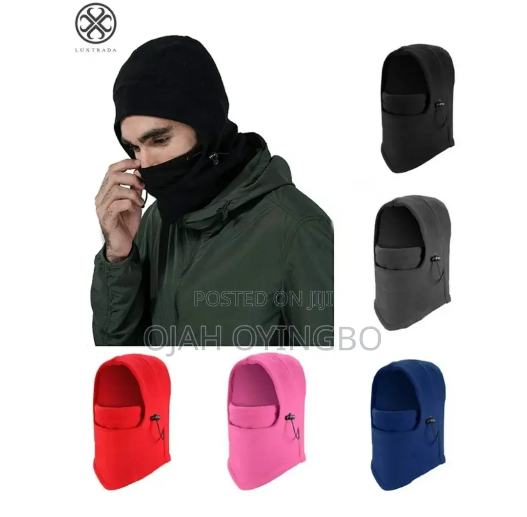 Winter Warm Polar Fleece Winter Sports Cap Face Cover Neck