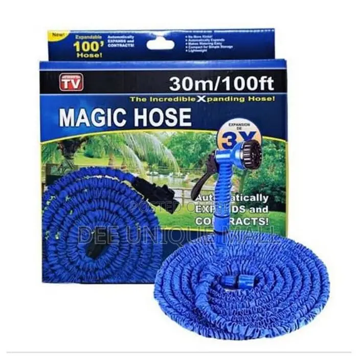 Magic Hose Expandable Hose For Garden And Car Wash 100ft
