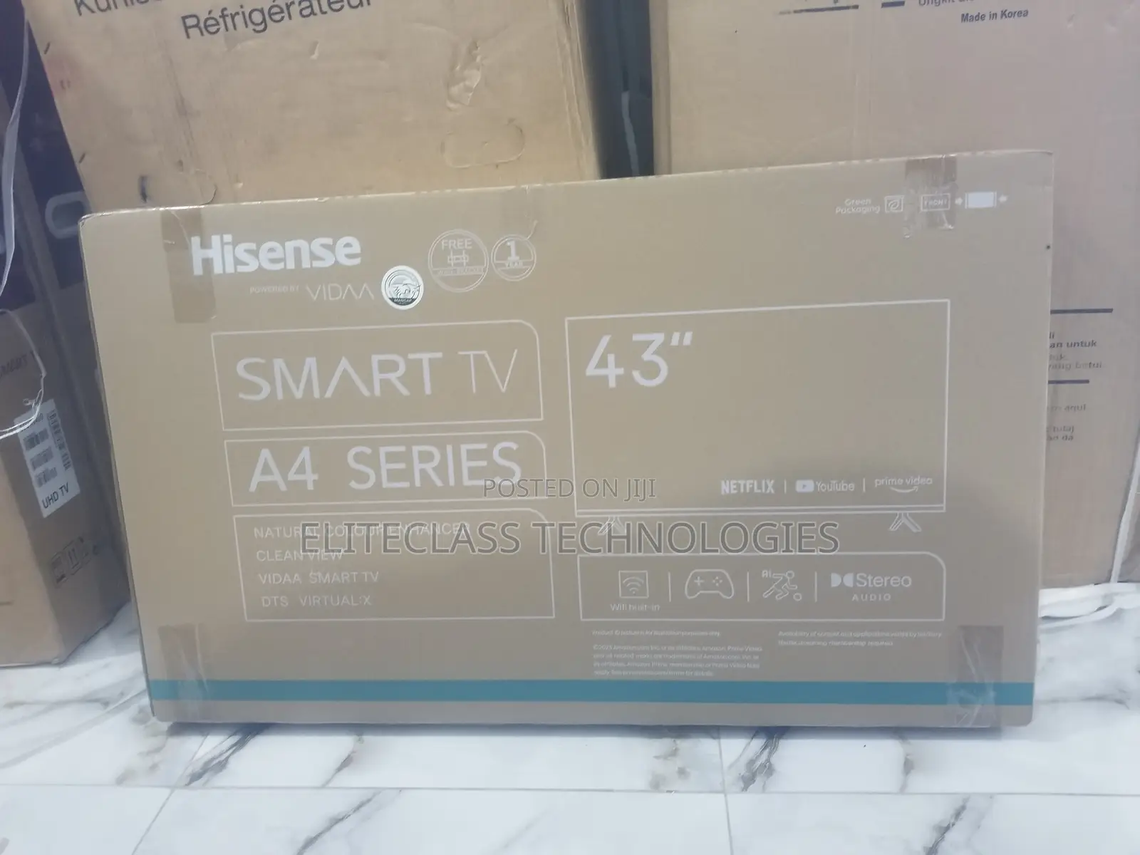 Hisense 43 Inch Smart TV ( VIDAA)Including Netflix + Browser
