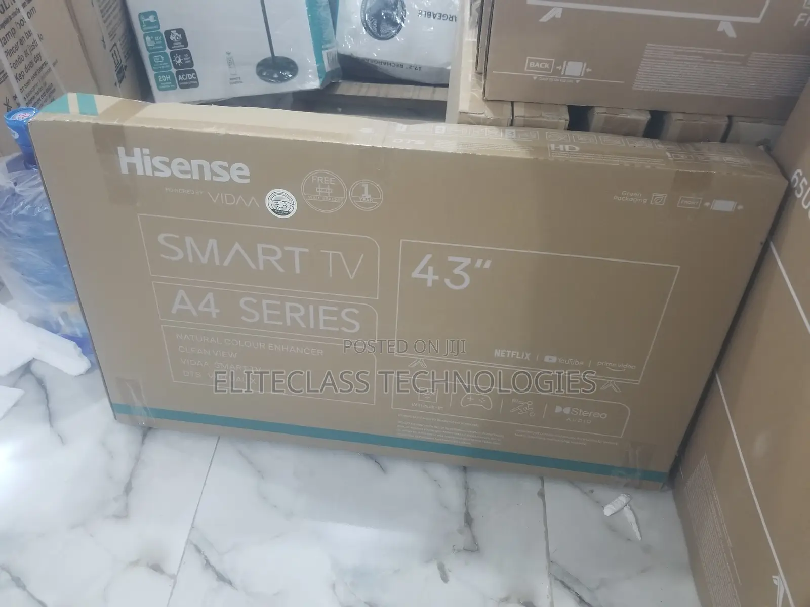 Brand New Hisense 43'' Inches Smart TV.