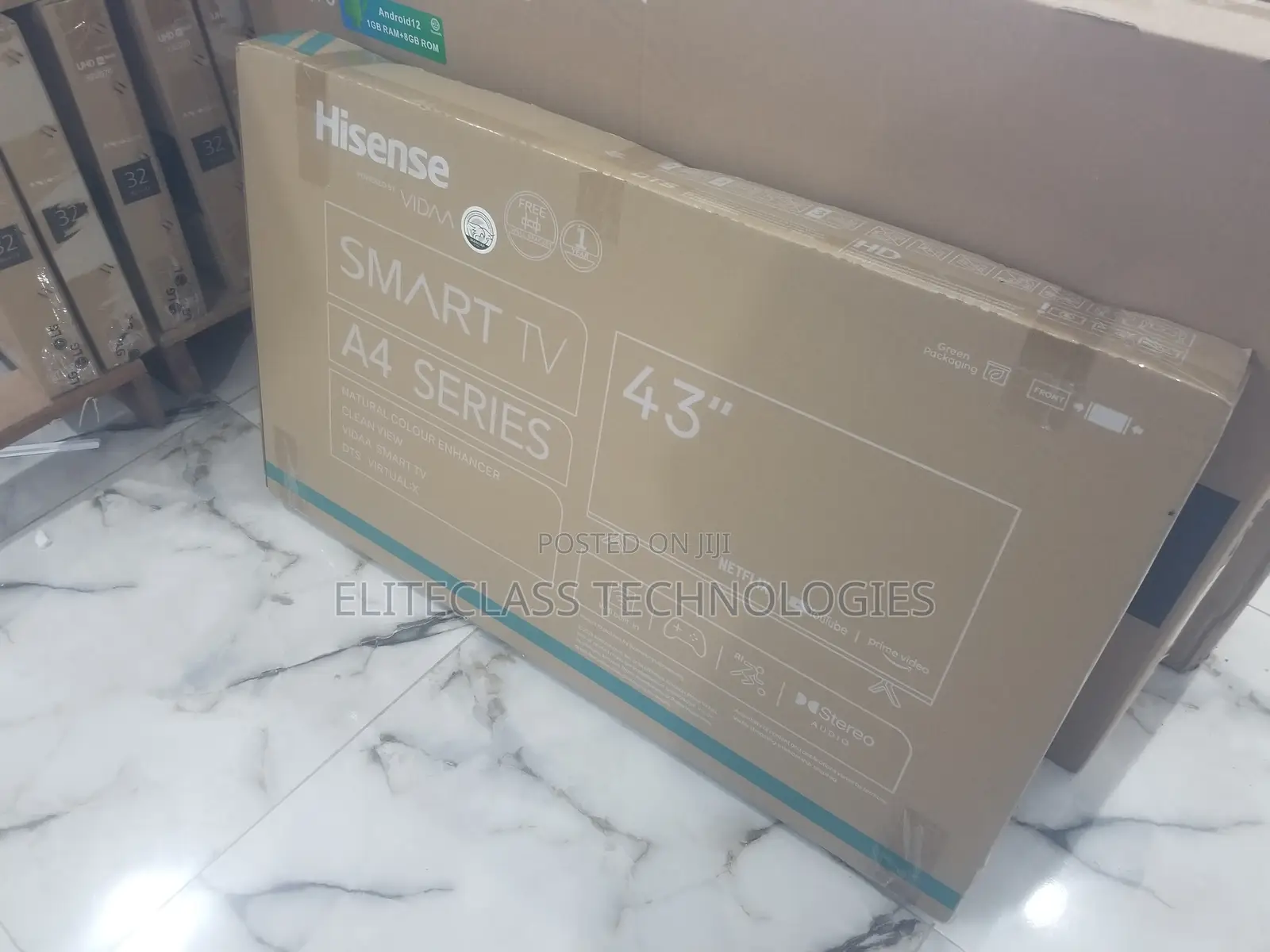Brand New Hisense 43'' Inches Smart TV.