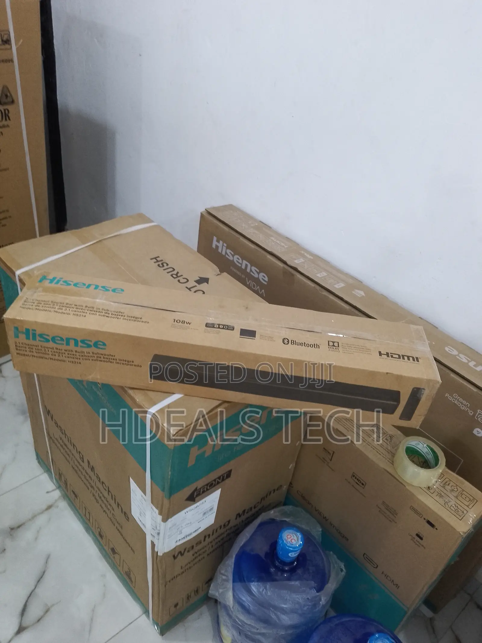 2.1CH Soundbar With Wireless Subwoofer HS214