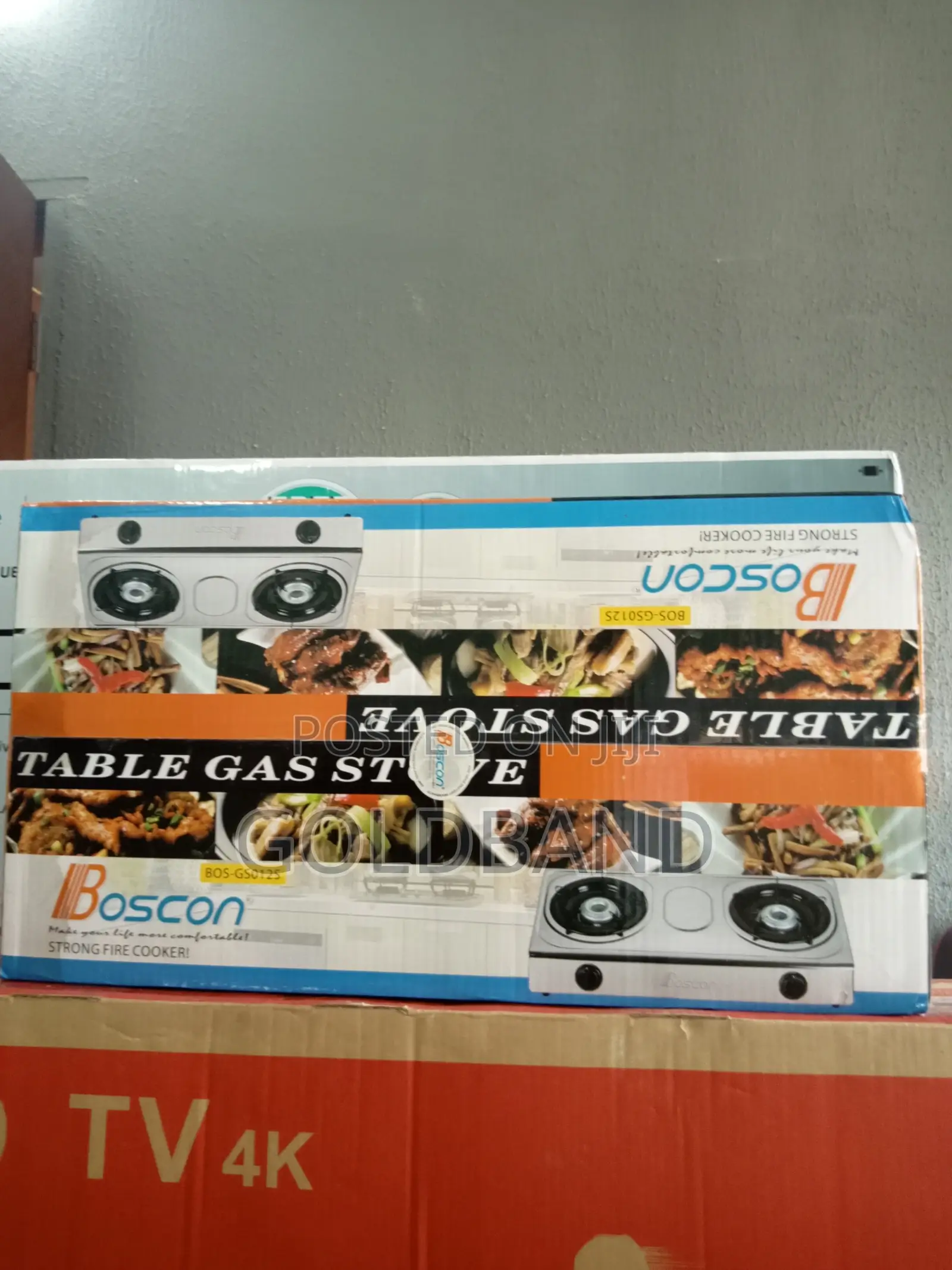 Boscon 2-Burner Glass Top Gas Cooker- Best Choice