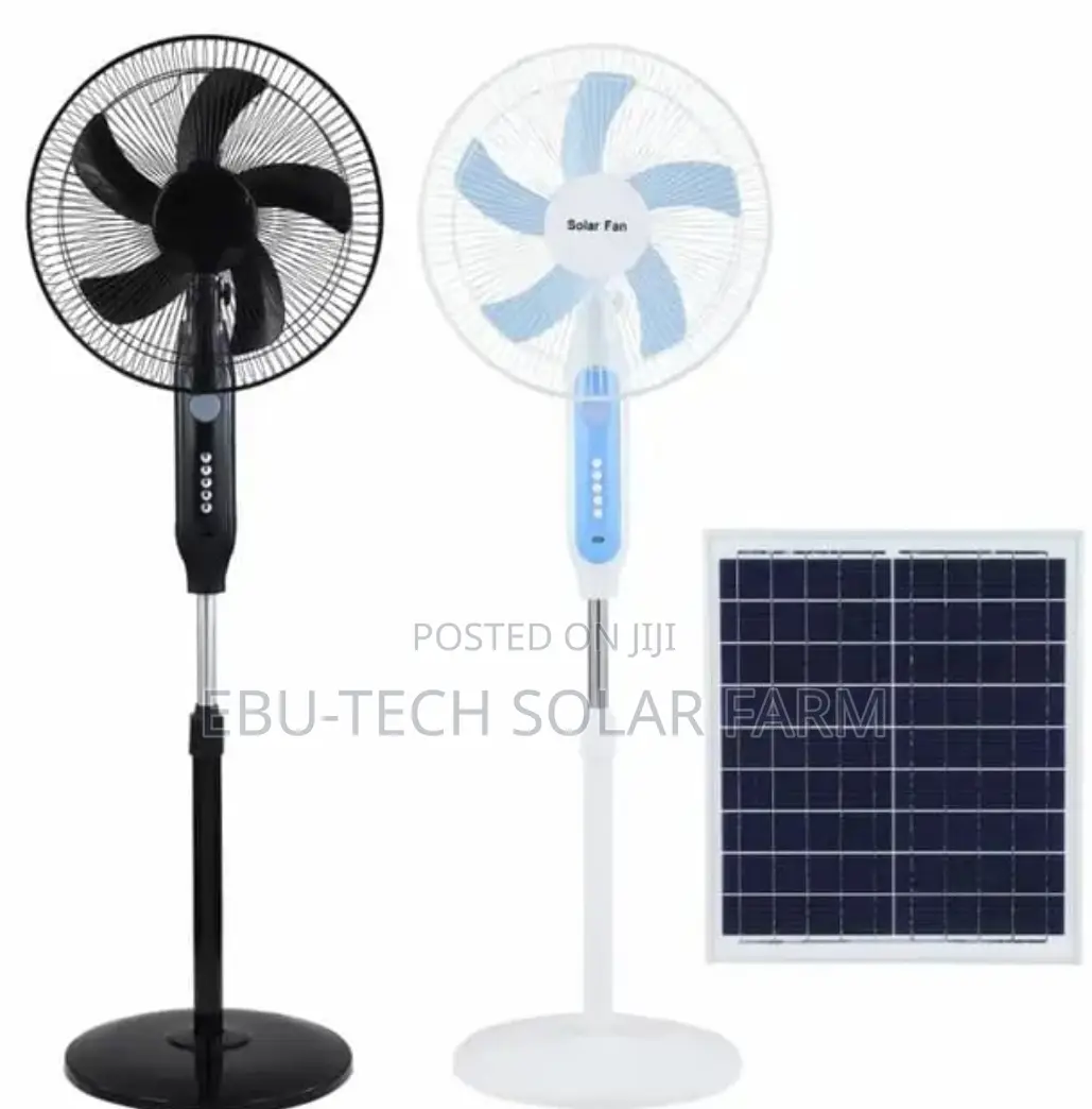 Solar Rechargeable Fan 16inches