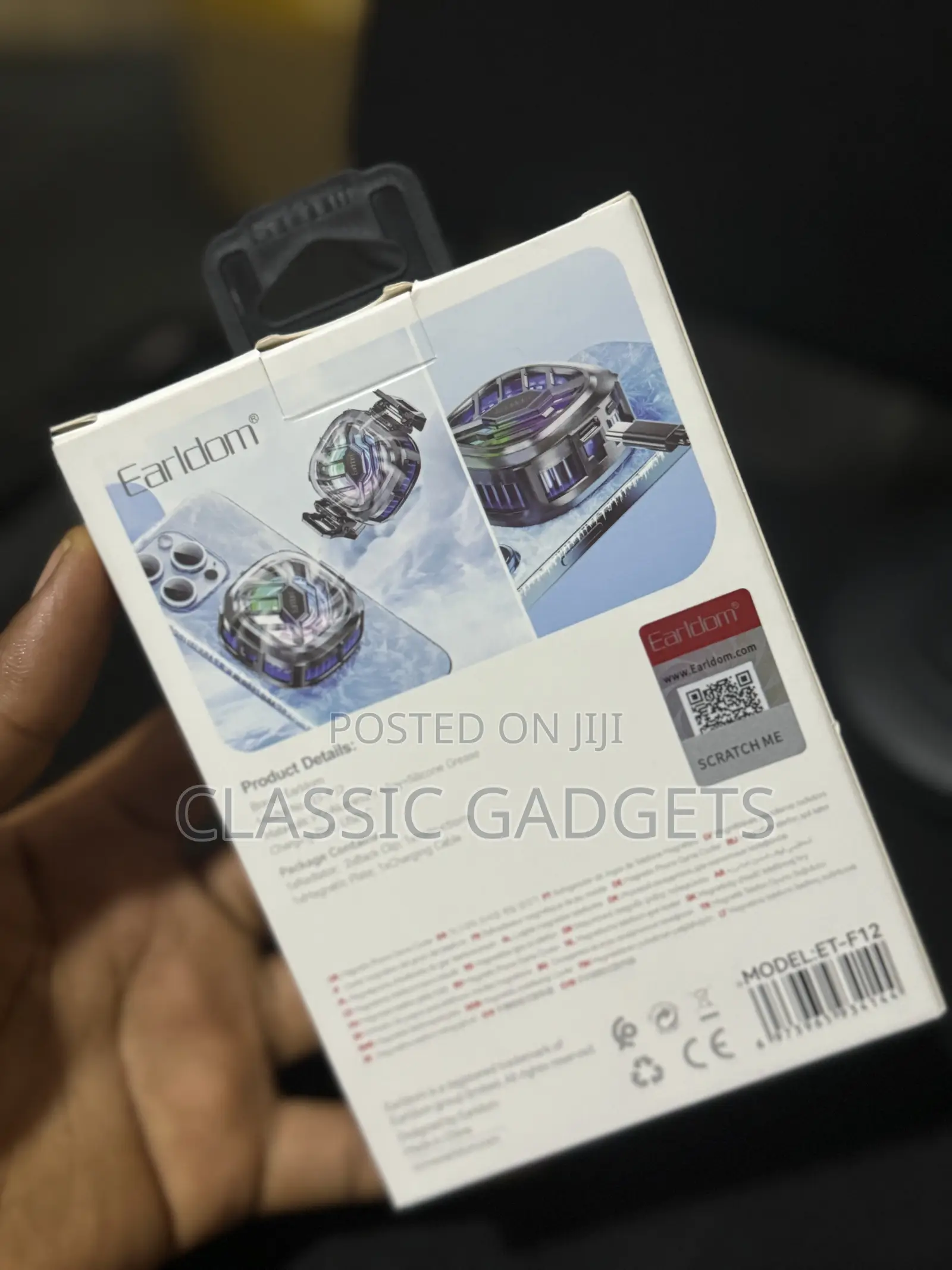 Earldom F12 Magnetic Phone Cooler