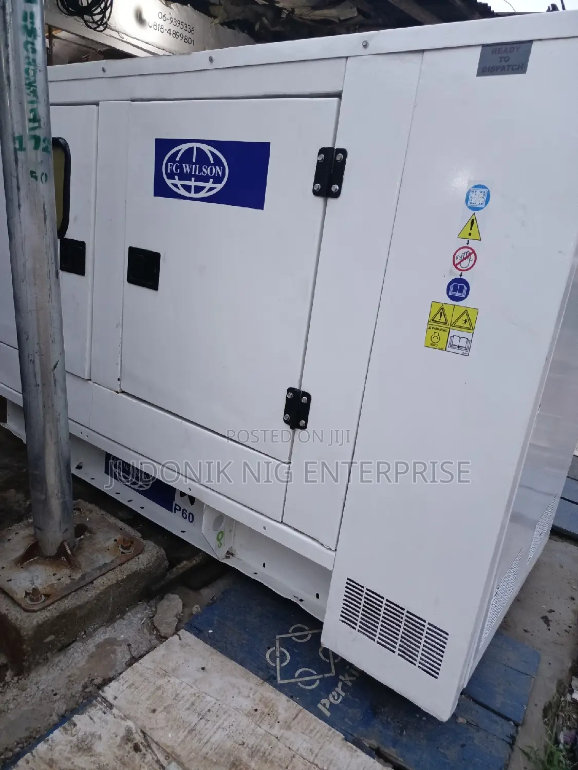60kva UK Perkins JMG Generator