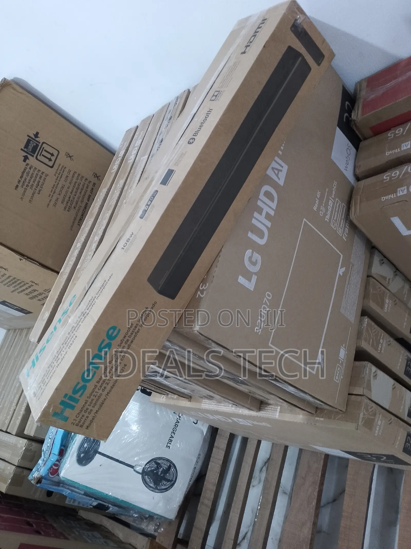 80 Watts - HISENSE Bluetooth Sound Bar System | AUD 214